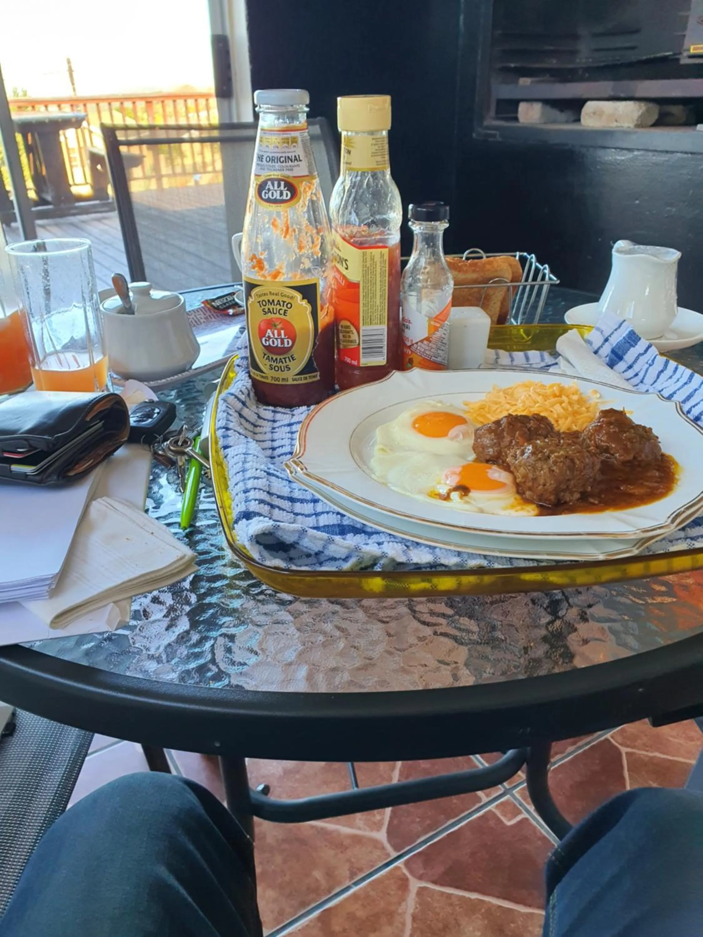 English/Irish breakfast in Sunnyridge Lodge