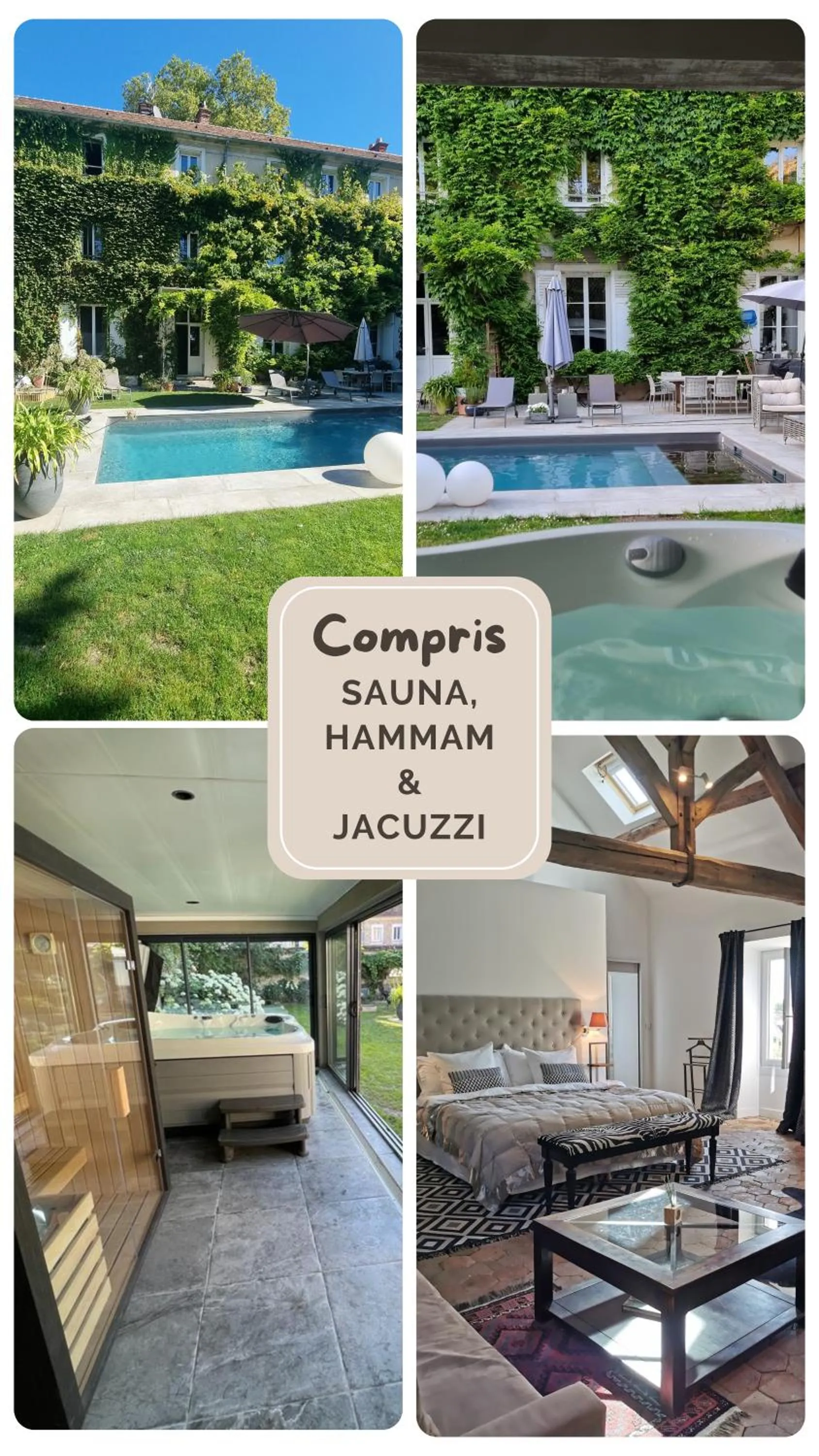 Demeure Les Aiglons, Chambres d'hôtes & Spa