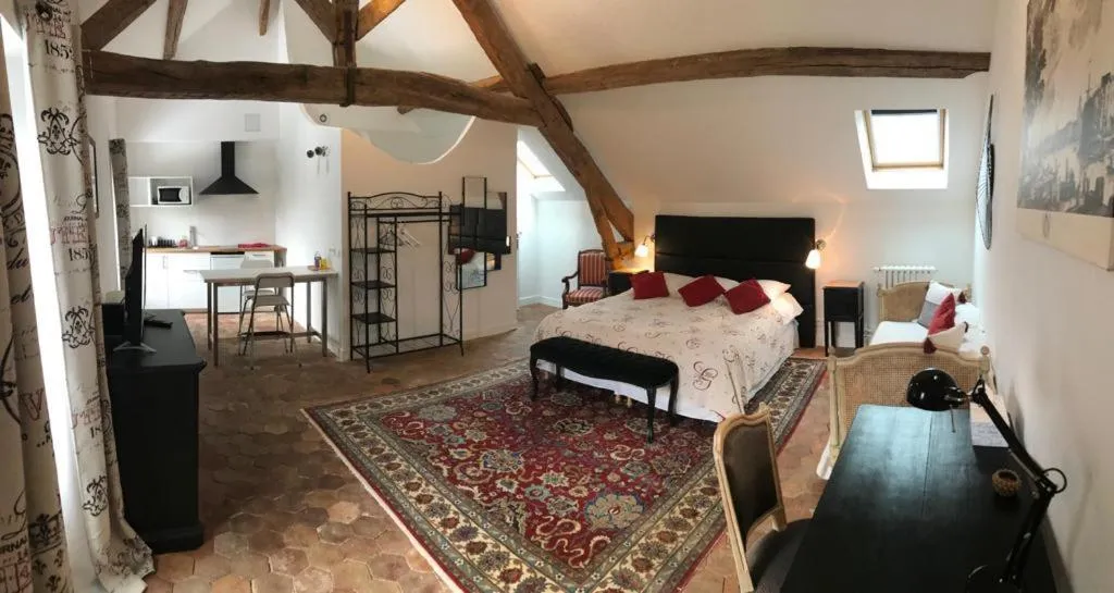 Bed in Demeure Les Aiglons, Chambres d'hôtes & Spa