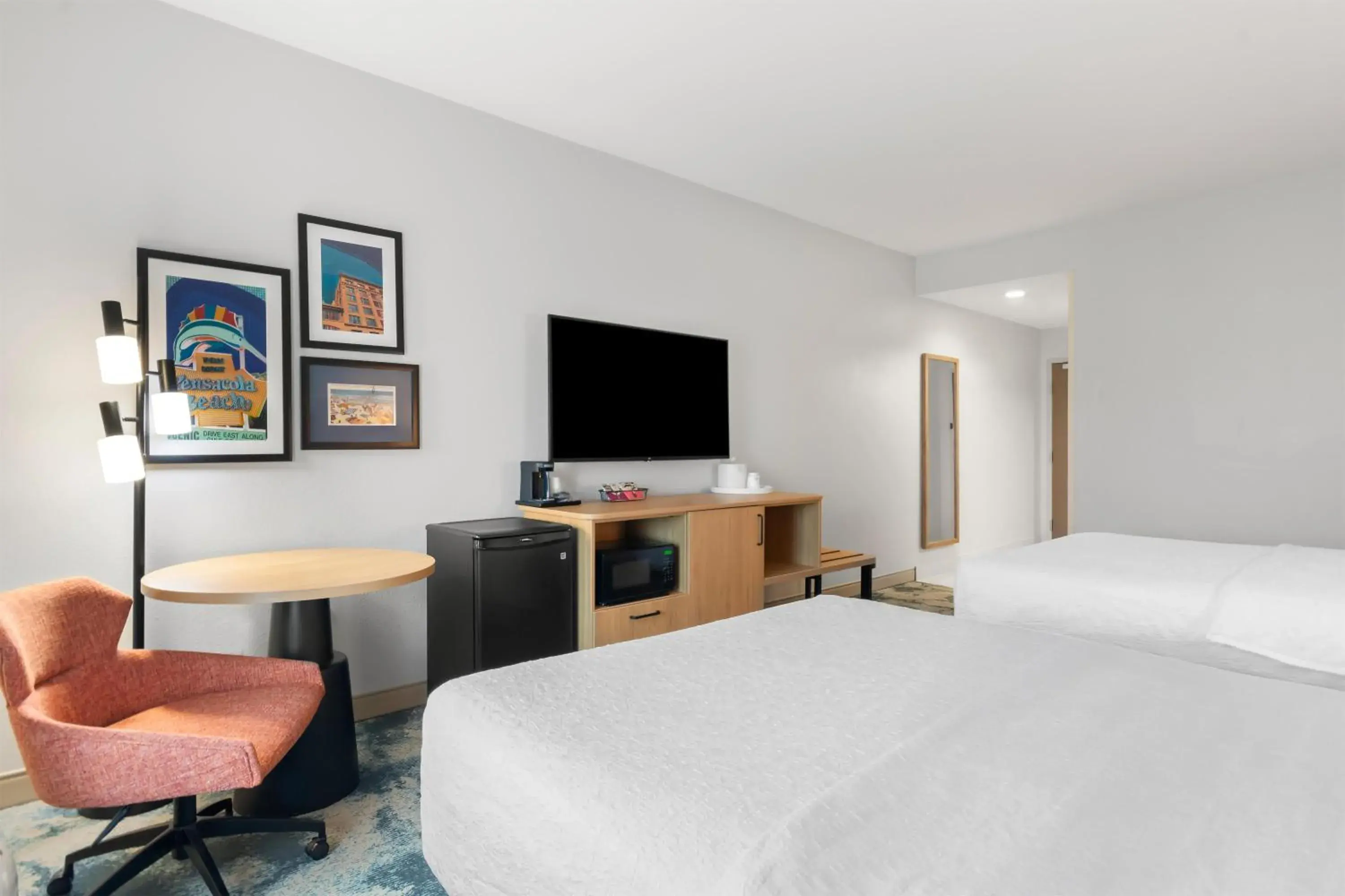 Queen Room with Two Queen Beds (4 Adults) in Hampton Inn & Suites Pensacola/I-10 Pine Forest Road Queen Room with Two Queen Beds (4 Adults) in Hampton Inn & Suites Pensacola/I-10 Pine Forest Road