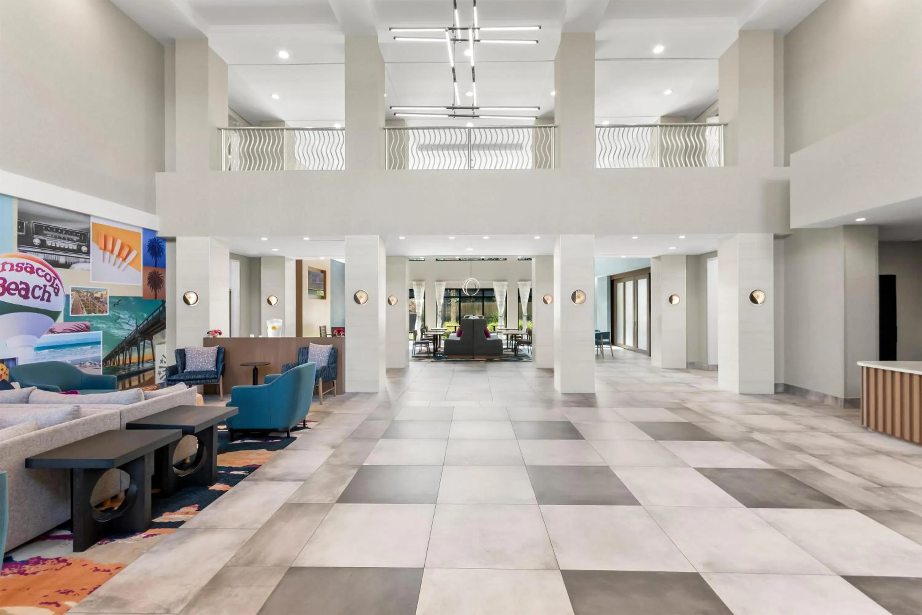 Lobby or reception in Hampton Inn & Suites Pensacola/I-10 Pine Forest Road