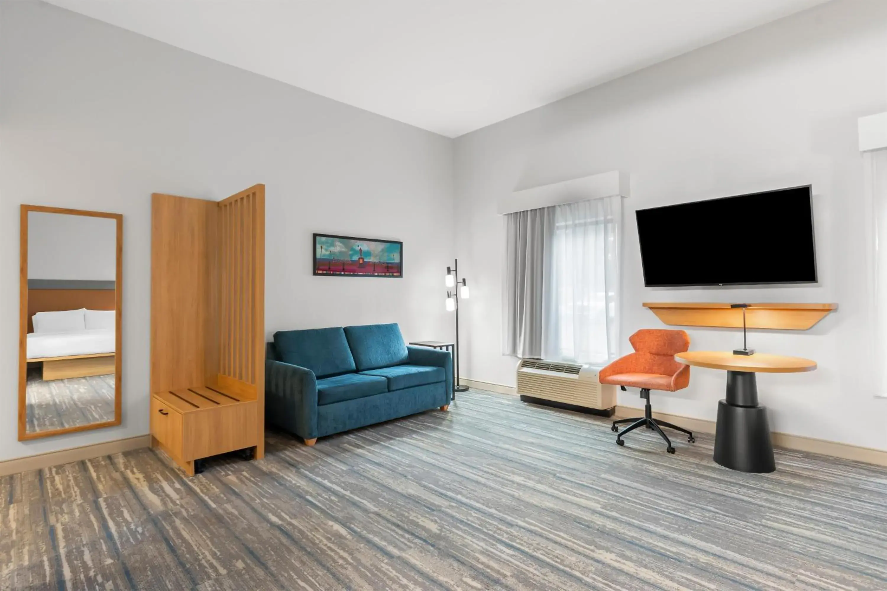 Queen Studio Suite with Two Queen Beds - Non-Smoking in Hampton Inn & Suites Pensacola/I-10 Pine Forest Road Queen Studio Suite with Two Queen Beds - Non-Smoking in Hampton Inn & Suites Pensacola/I-10 Pine Forest Road