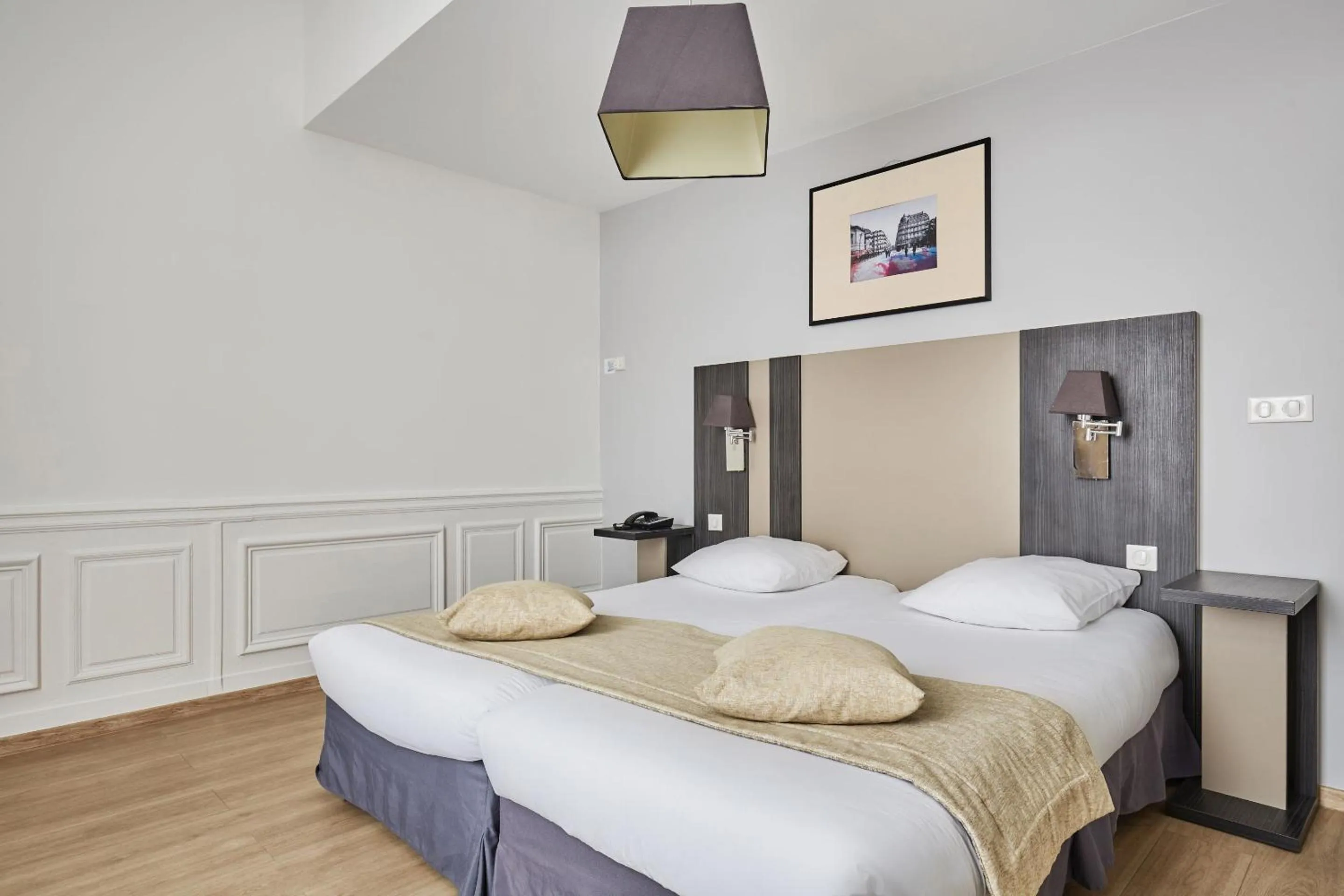 Bed in Appart Hotel Odalys City Montpellier Les Occitanes