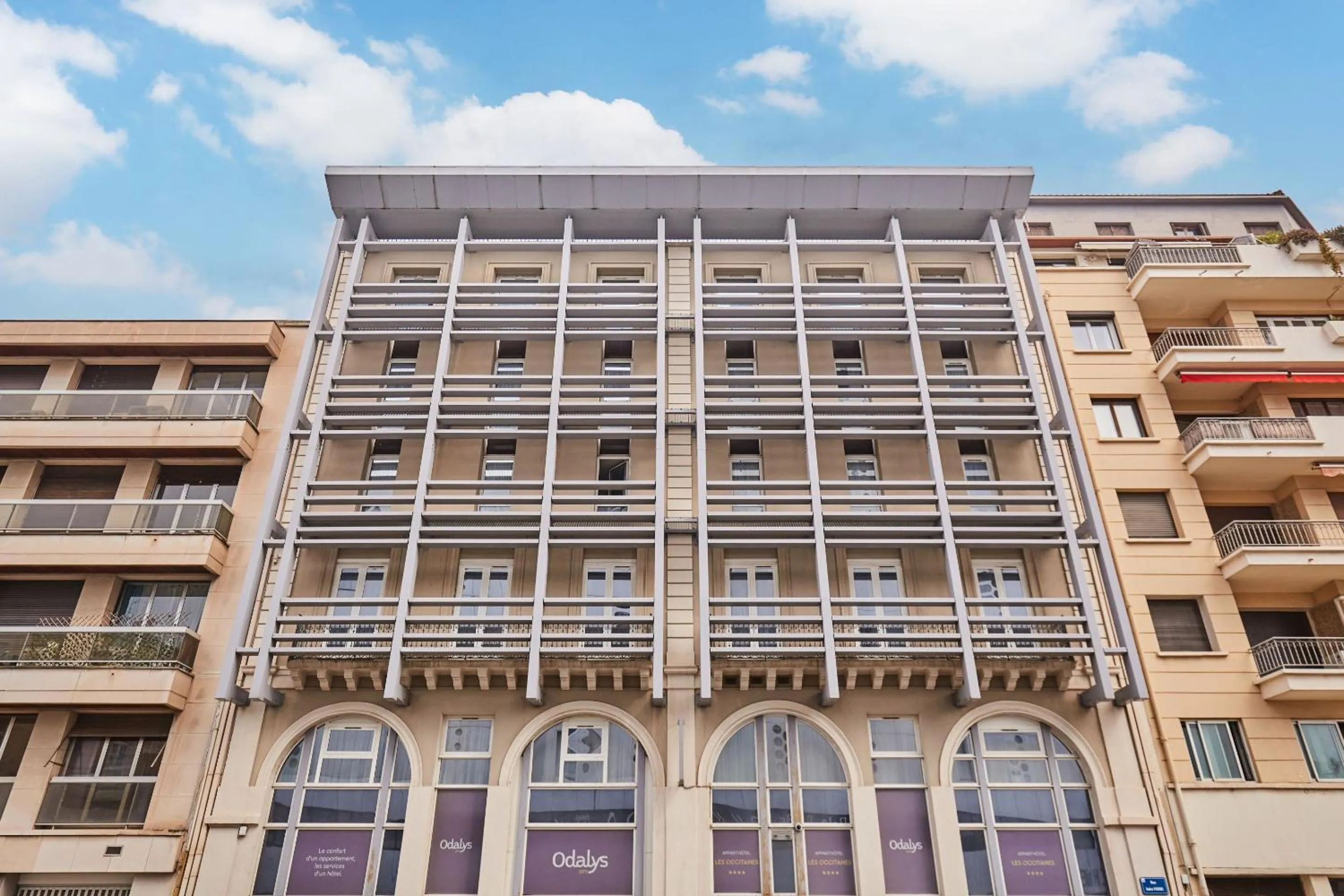 Property building in Appart Hotel Odalys City Montpellier Les Occitanes