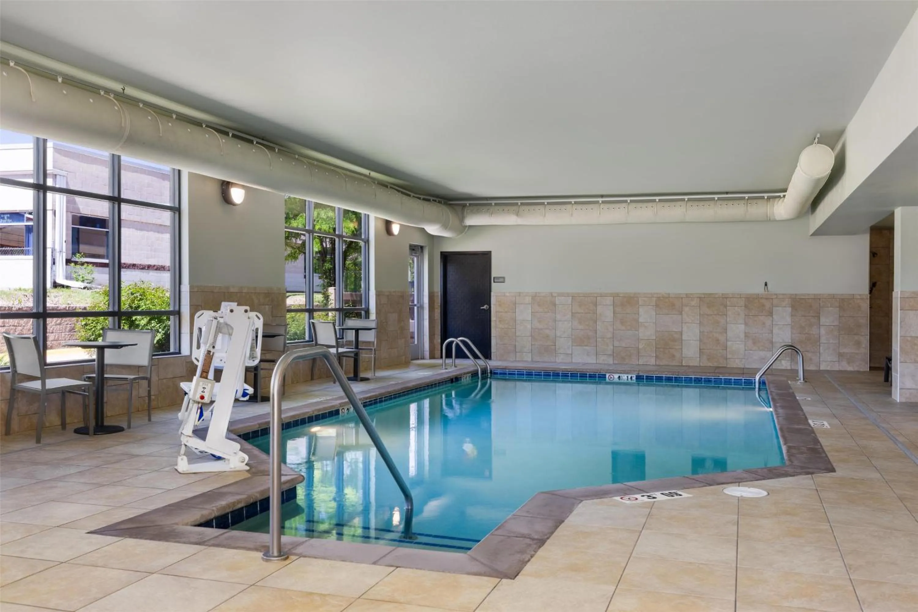 Pool view in Homewood Suites by Hilton Ankeny
