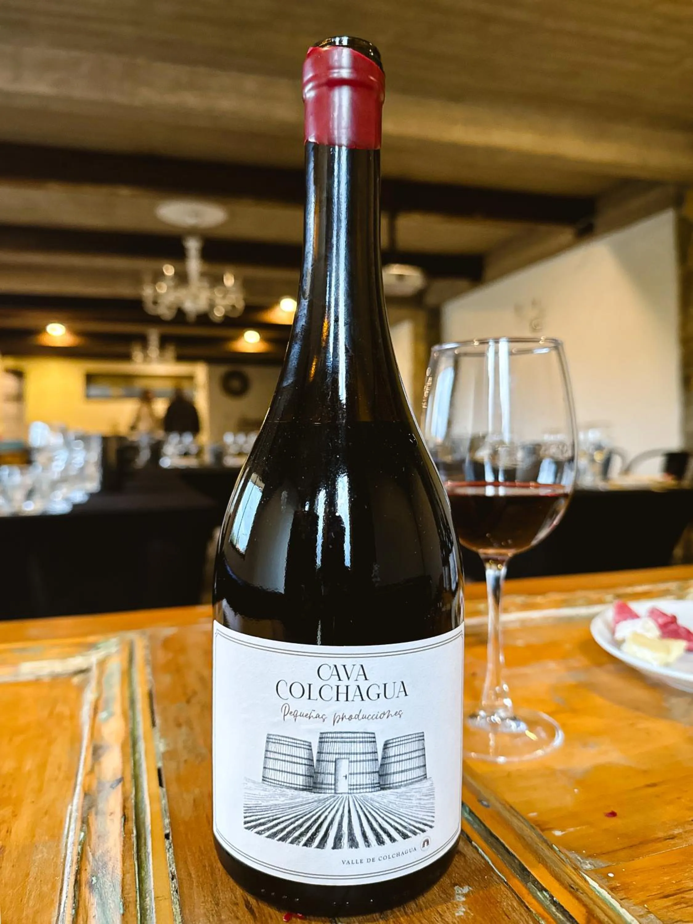 Restaurant/places to eat in Cava Colchagua Hotel Boutique