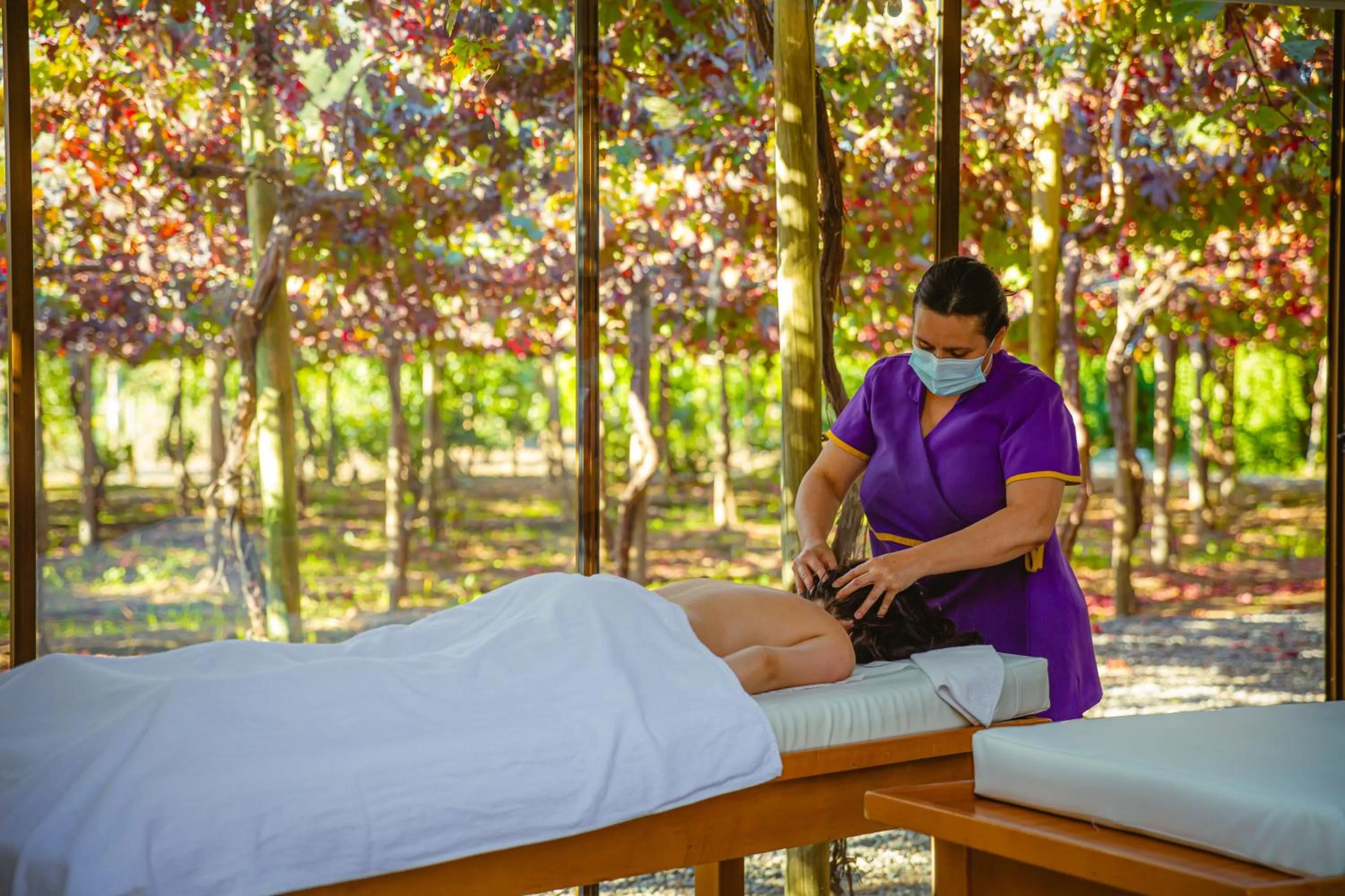 Spa and wellness centre/facilities in Cava Colchagua Hotel Boutique