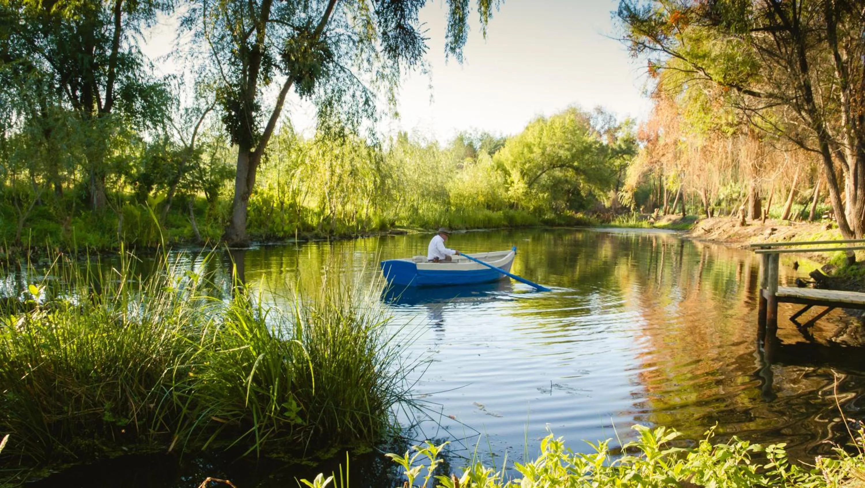 Lake view in Cava Colchagua Hotel Boutique