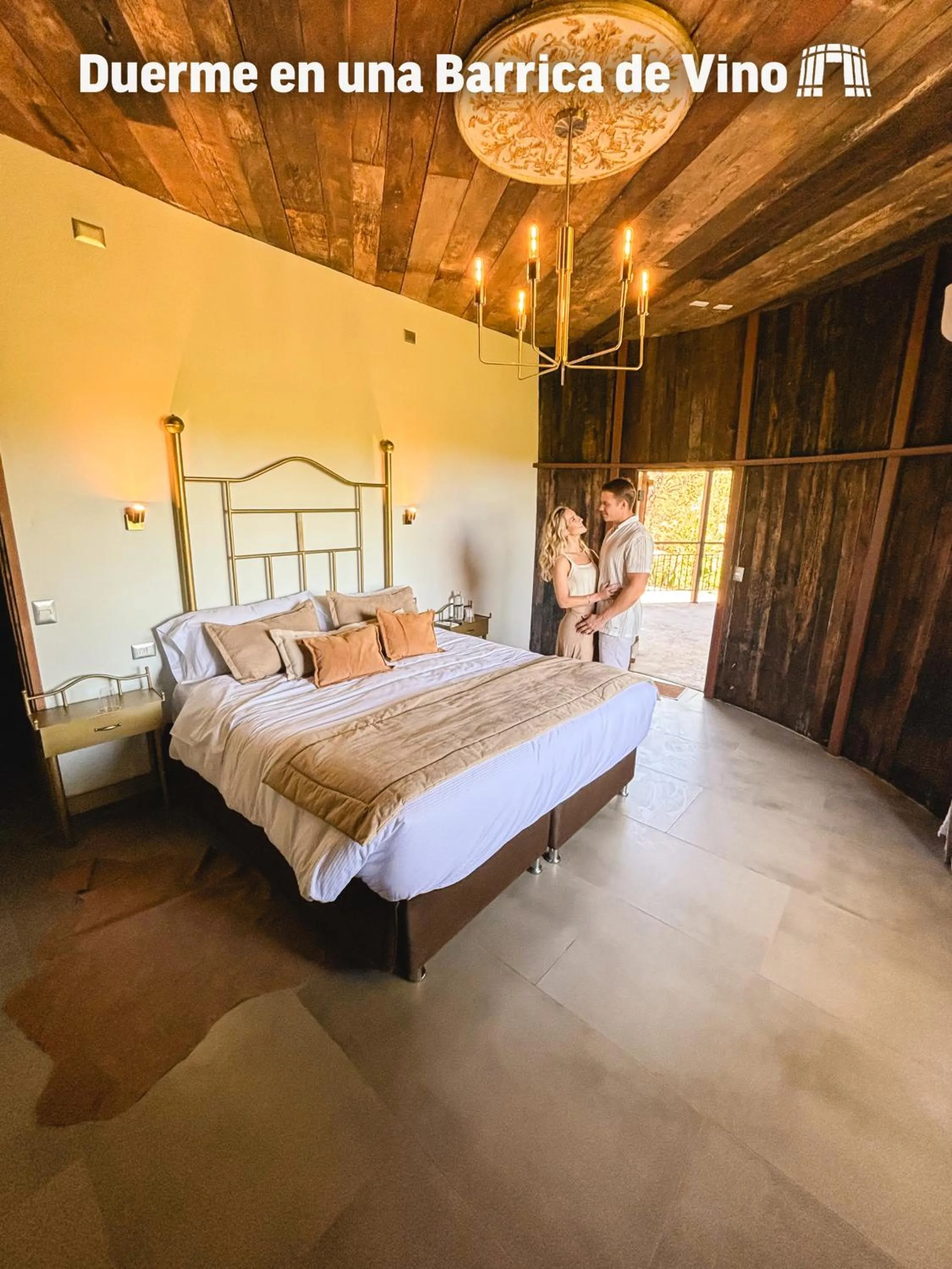 Bed in Cava Colchagua Hotel Boutique