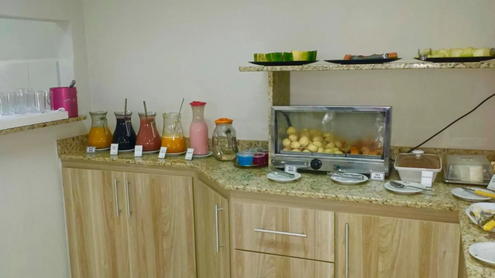 Buffet breakfast in Hotel Tadini