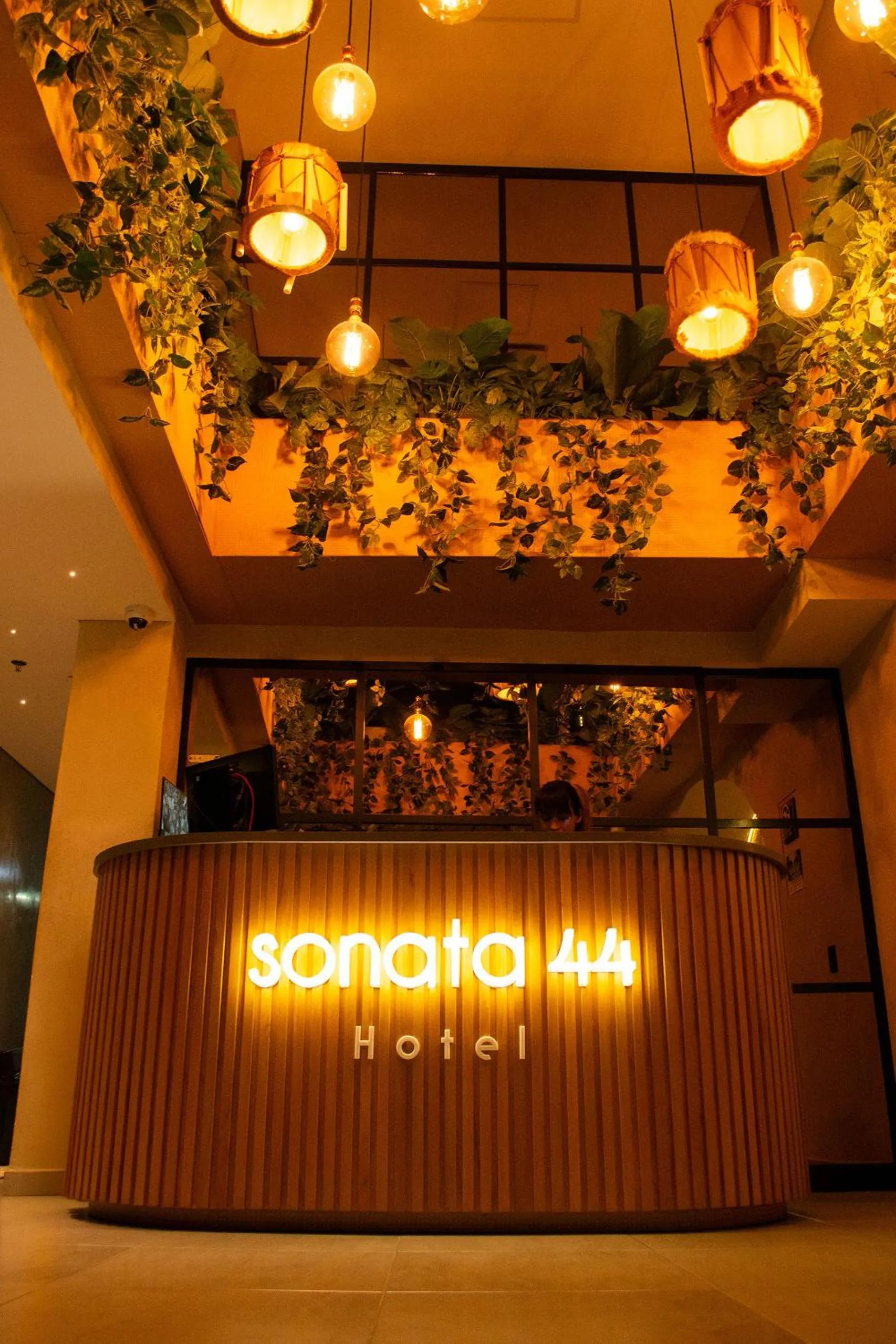 Lobby or reception in Sonata 44 Hotel Laureles