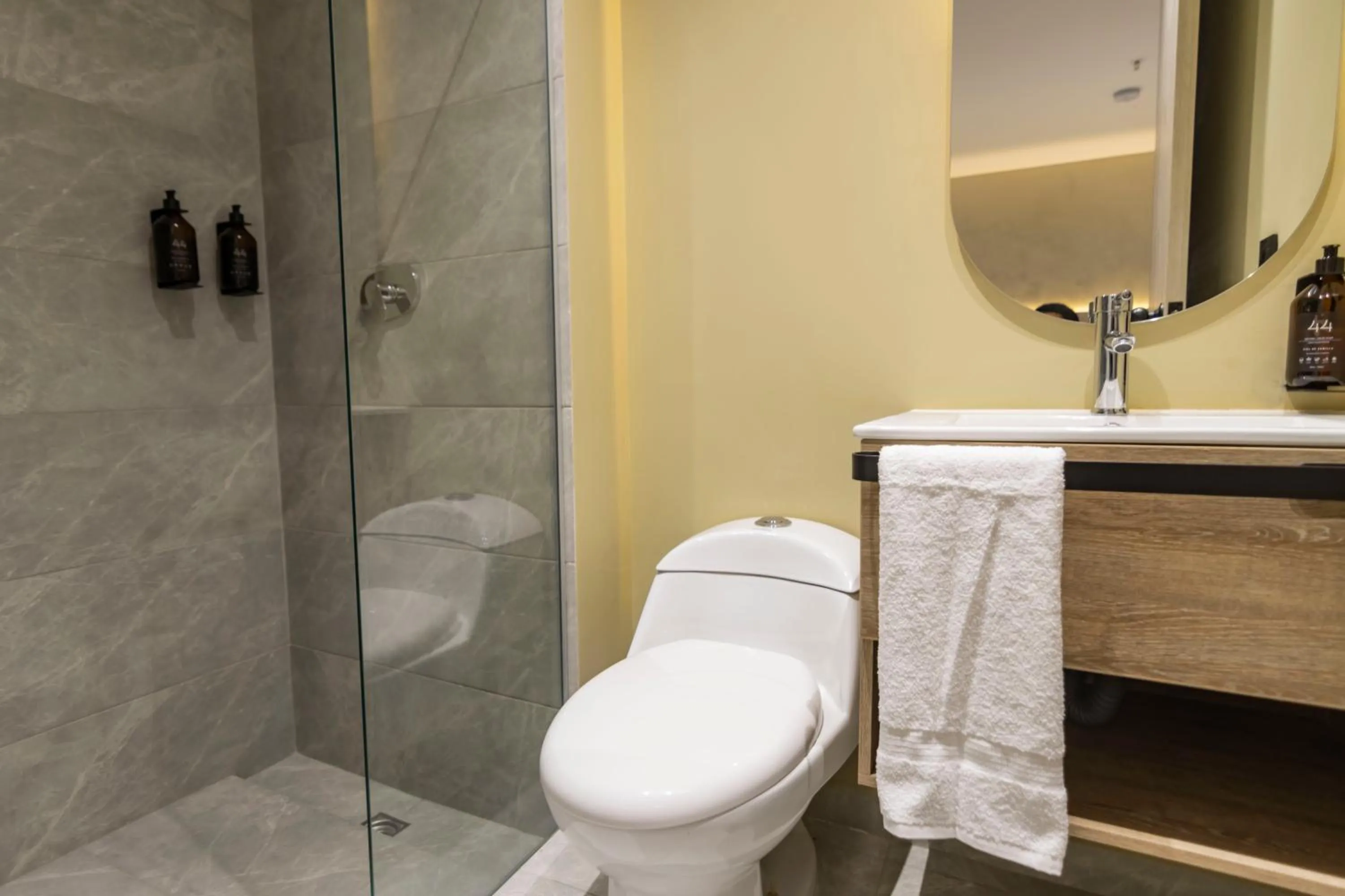 Shower in Sonata 44 Hotel Laureles