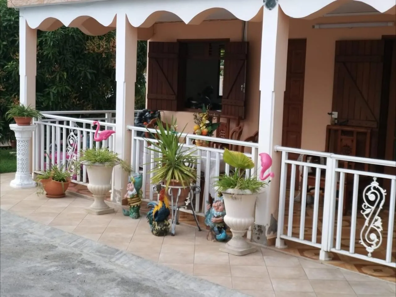 Patio in KANALU BEACH APPATEMENT