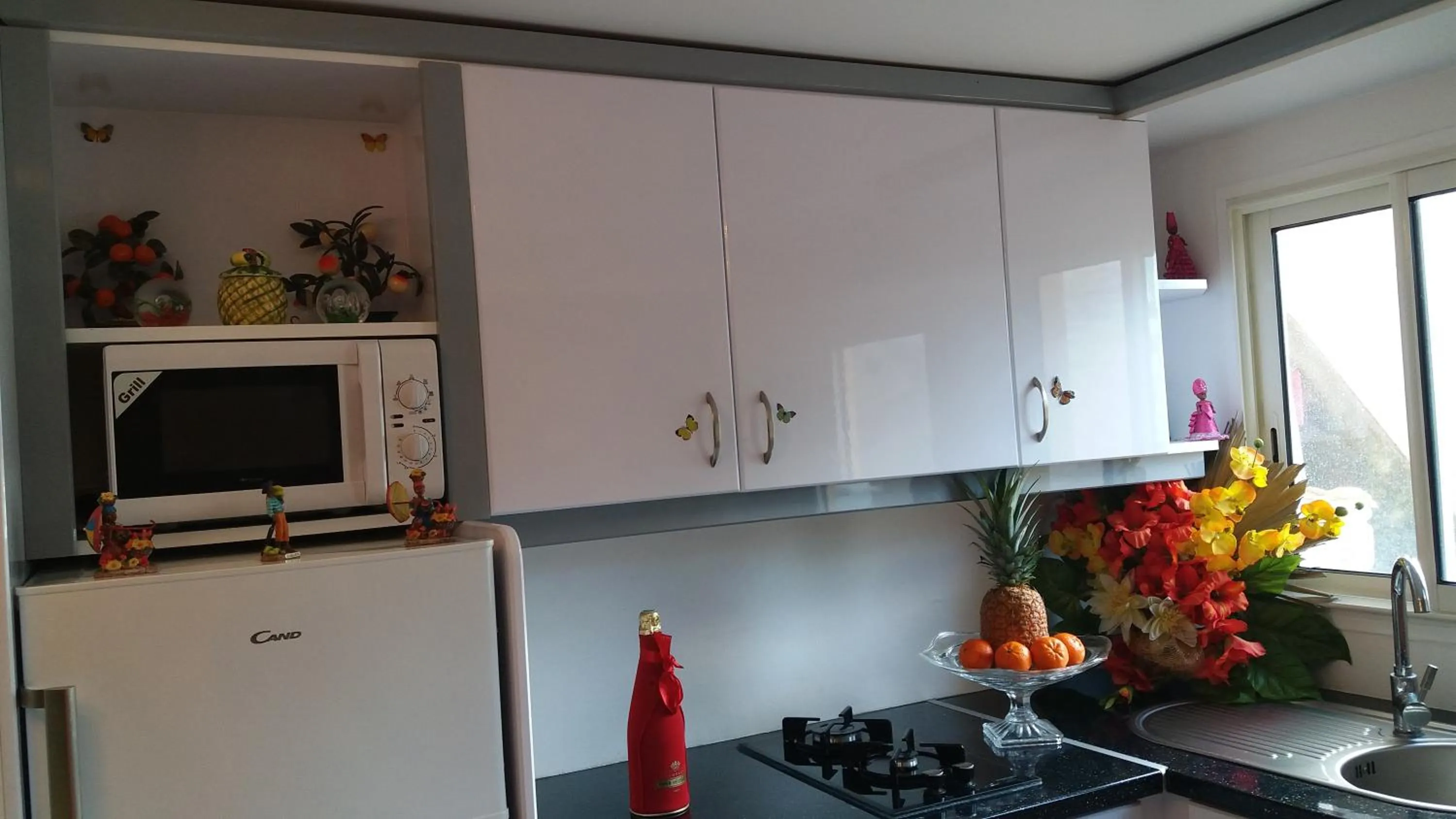 Kitchen or kitchenette in KANALU BEACH APPATEMENT