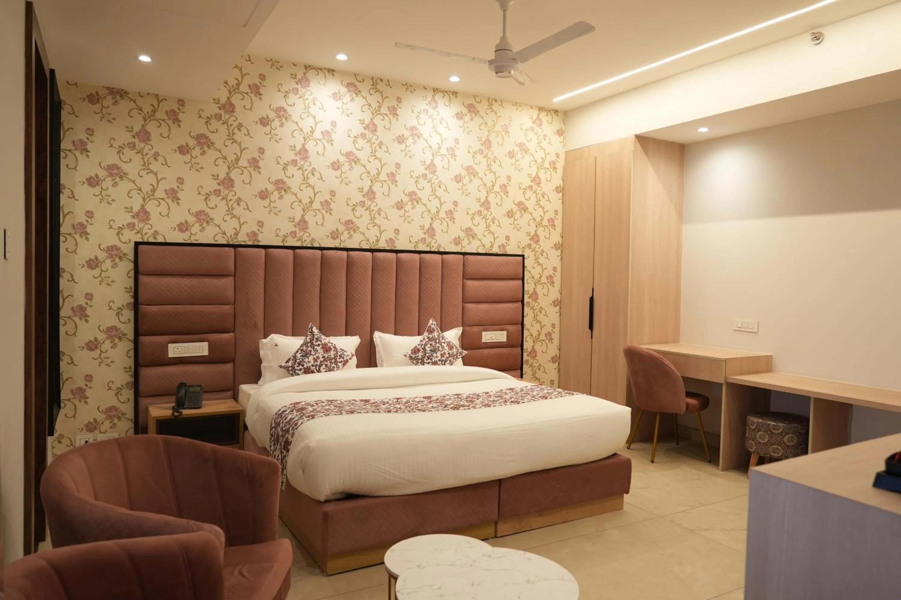 Bed in ACR Luxury Hotel