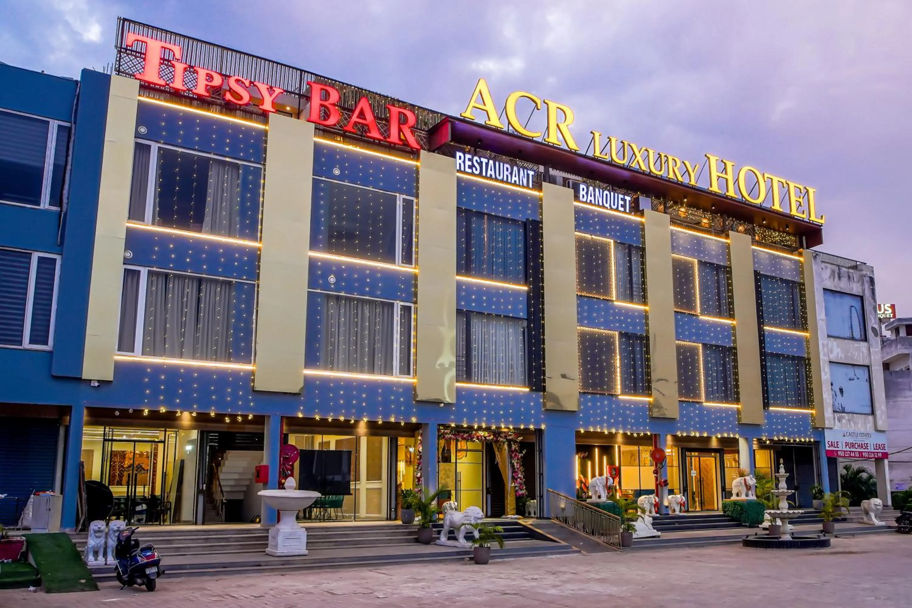 Property building in ACR Luxury Hotel