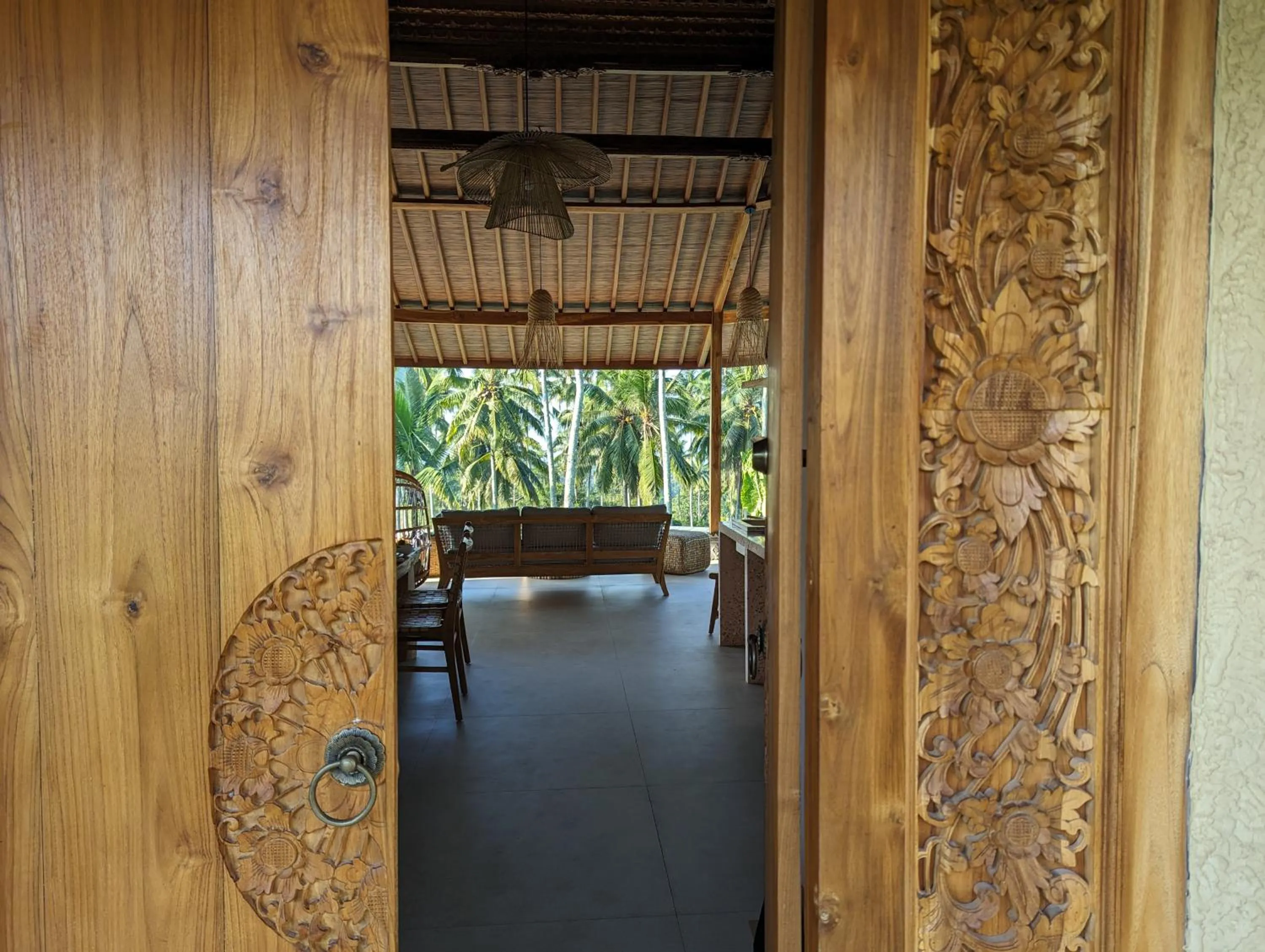Living room in Puri Dajuma Terrace Eco Lodge & Spa