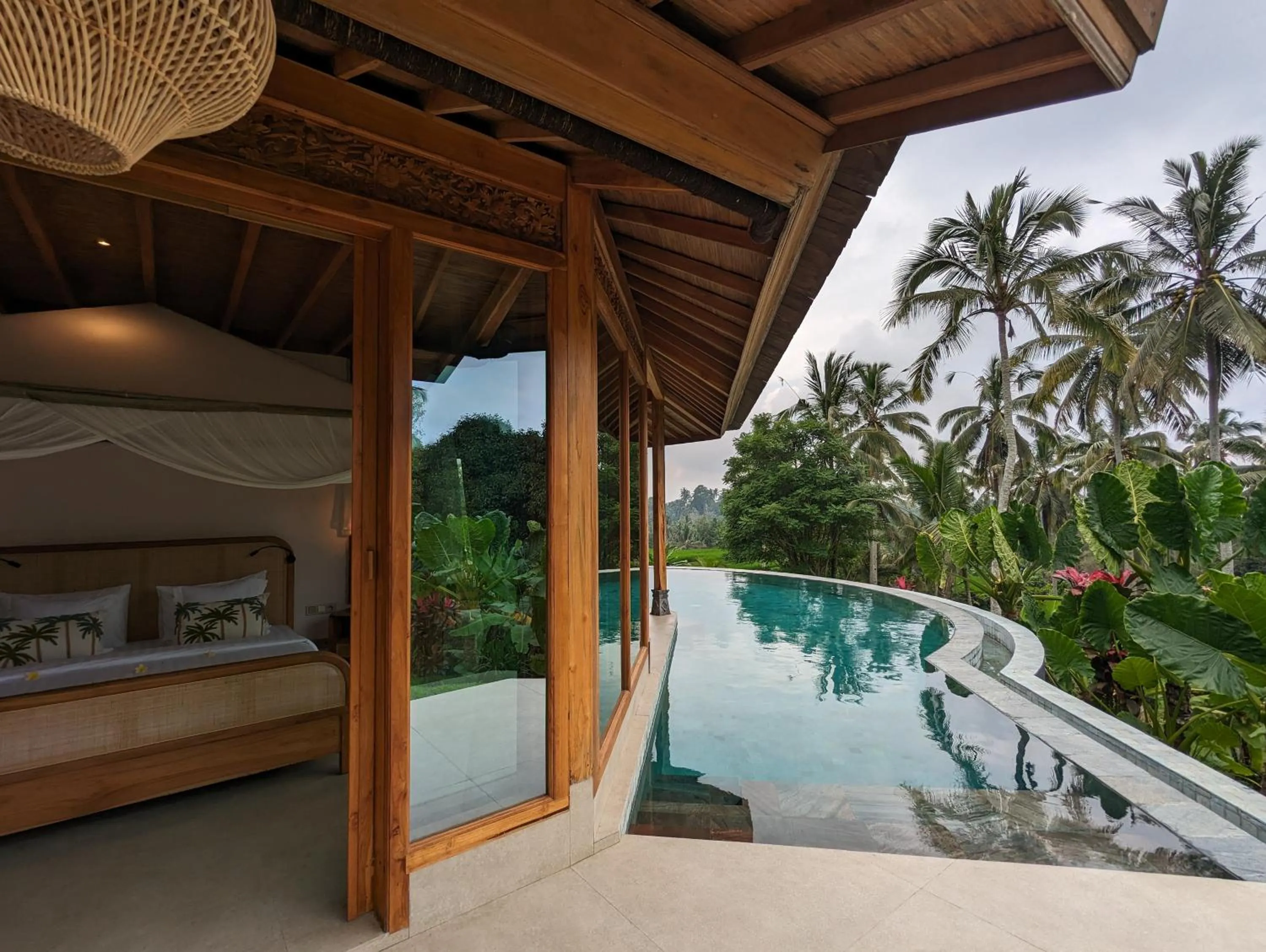 Bedroom in Puri Dajuma Terrace Eco Lodge & Spa