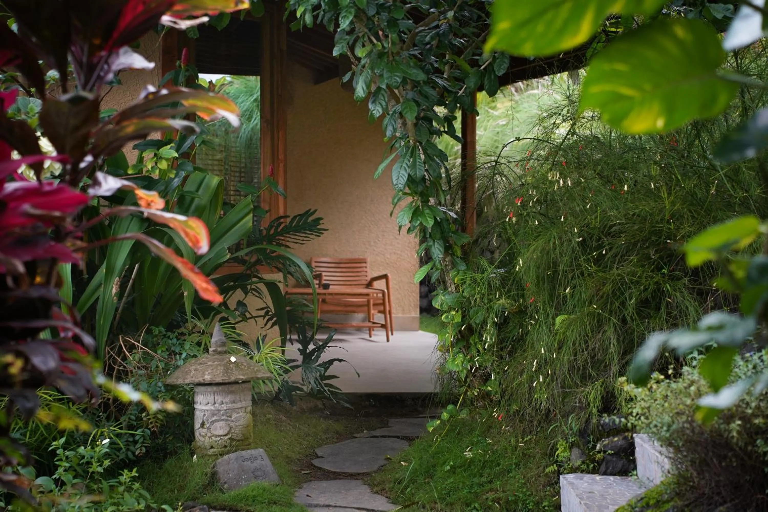 Garden in Puri Dajuma Terrace Eco Lodge & Spa