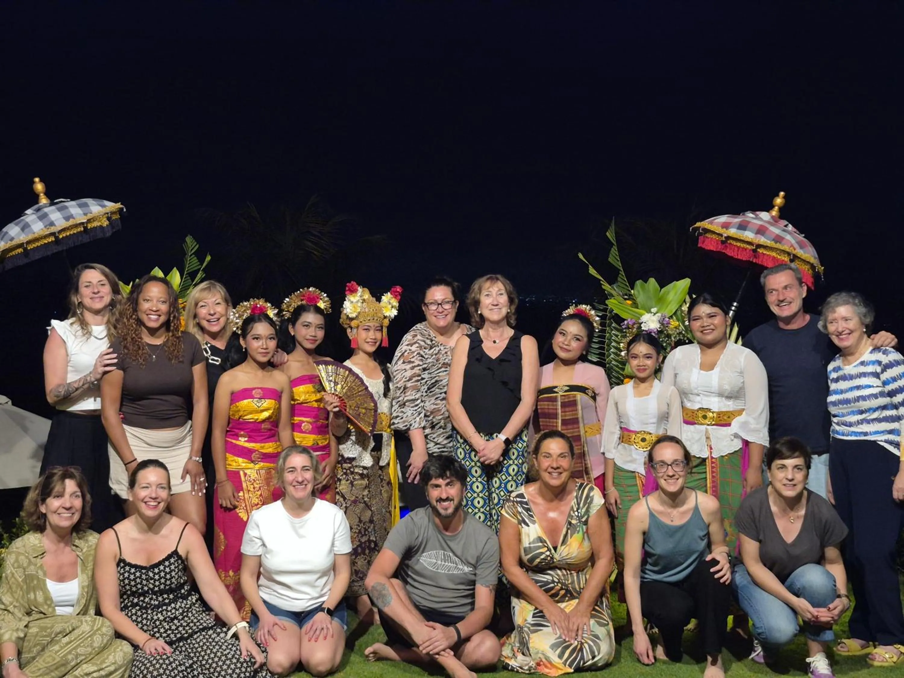 Evening entertainment in Puri Dajuma Terrace Eco Lodge & Spa