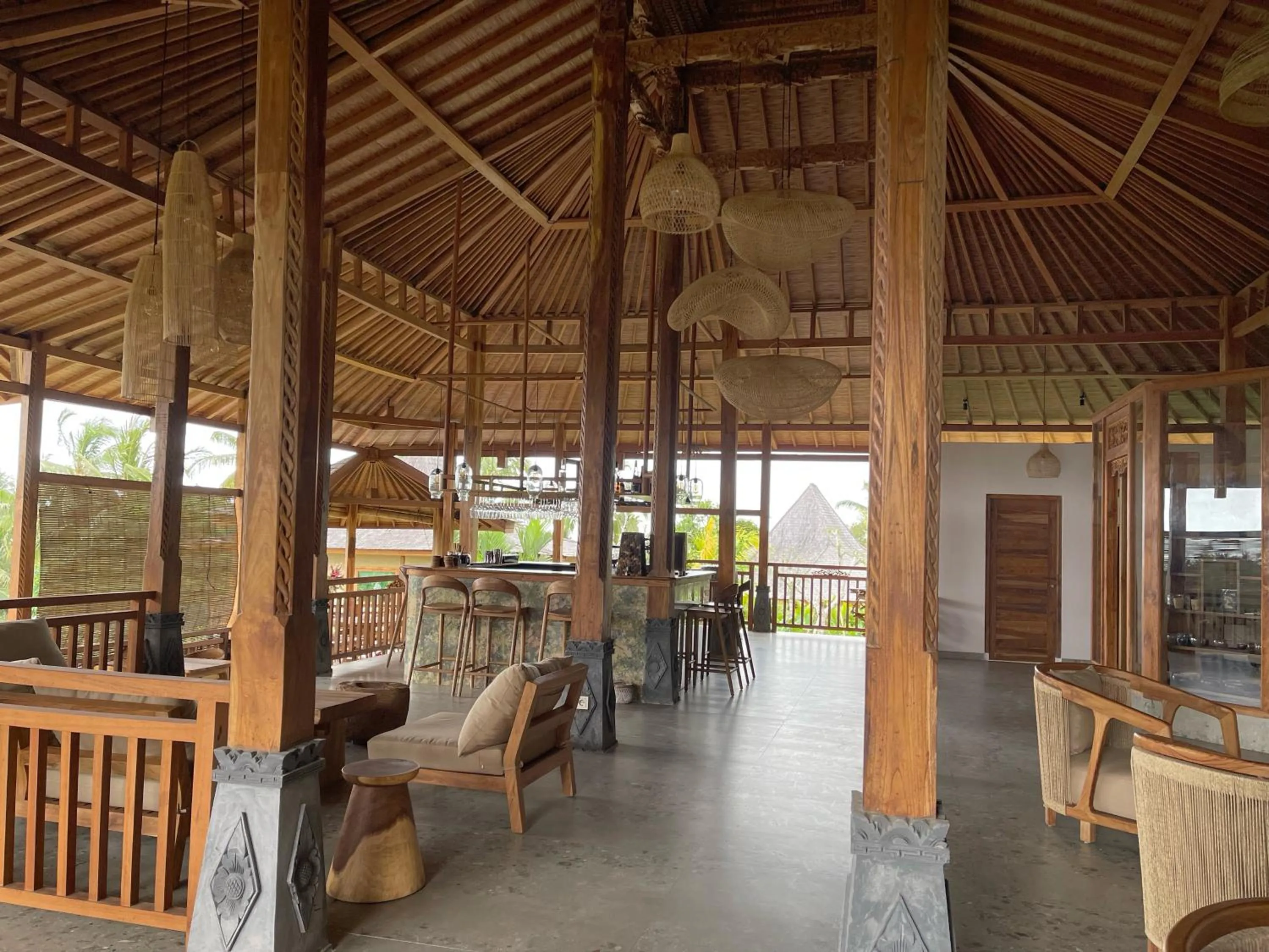 Restaurant/places to eat in Puri Dajuma Terrace Eco Lodge & Spa