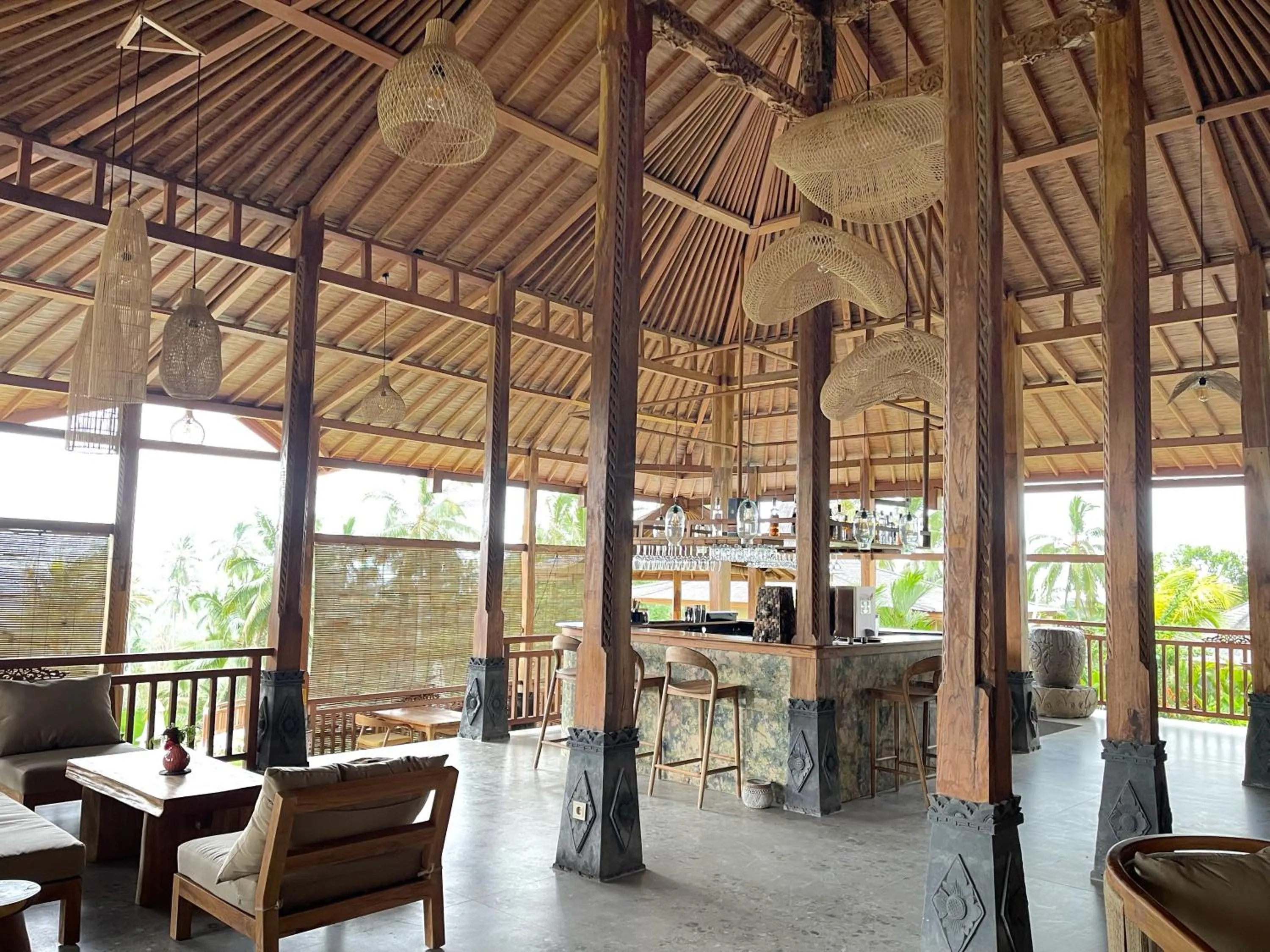 Restaurant/places to eat in Puri Dajuma Terrace Eco Lodge & Spa