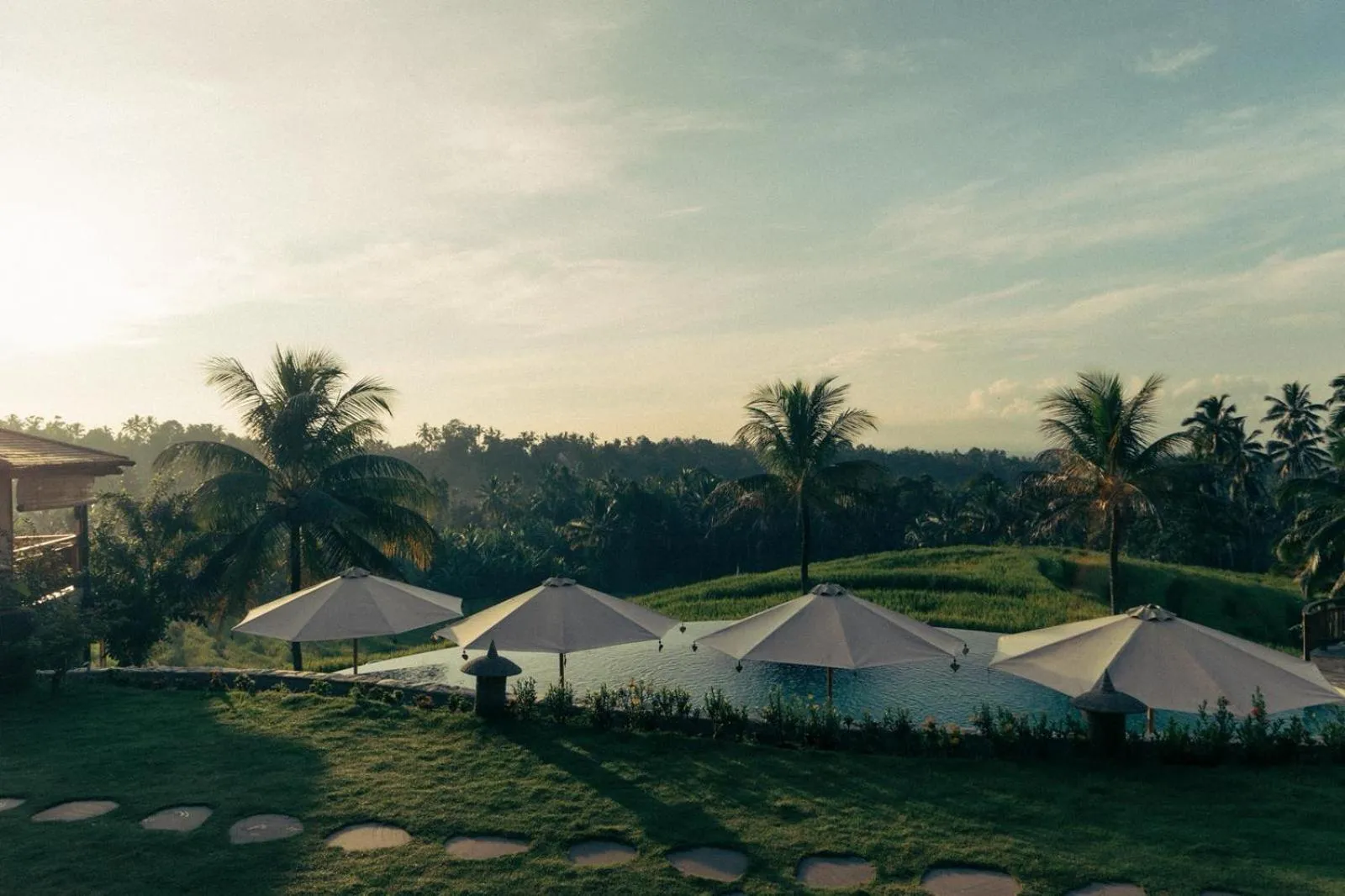 Swimming pool in Puri Dajuma Terrace Eco Lodge & Spa