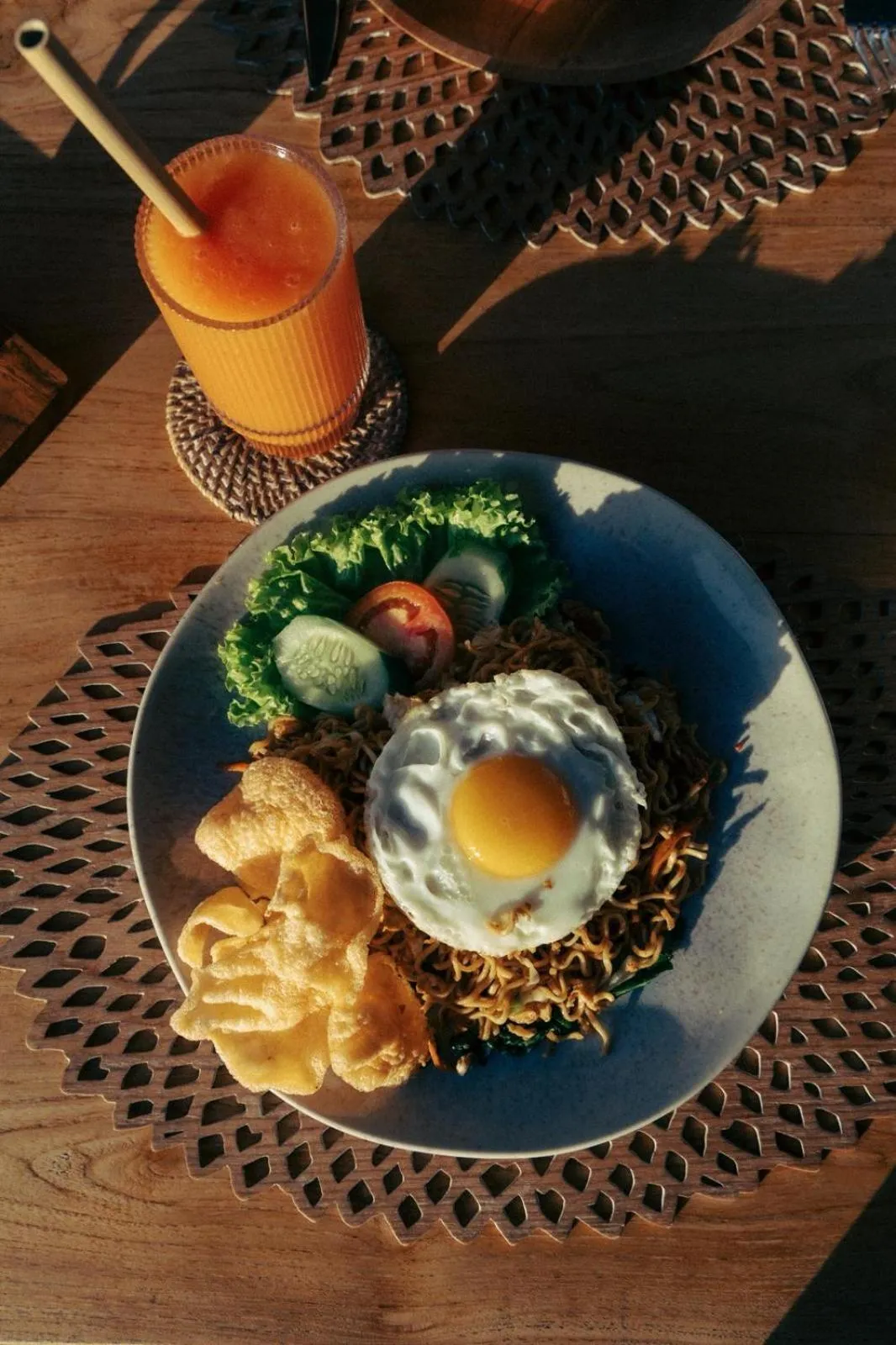 Food in Puri Dajuma Terrace Eco Lodge & Spa