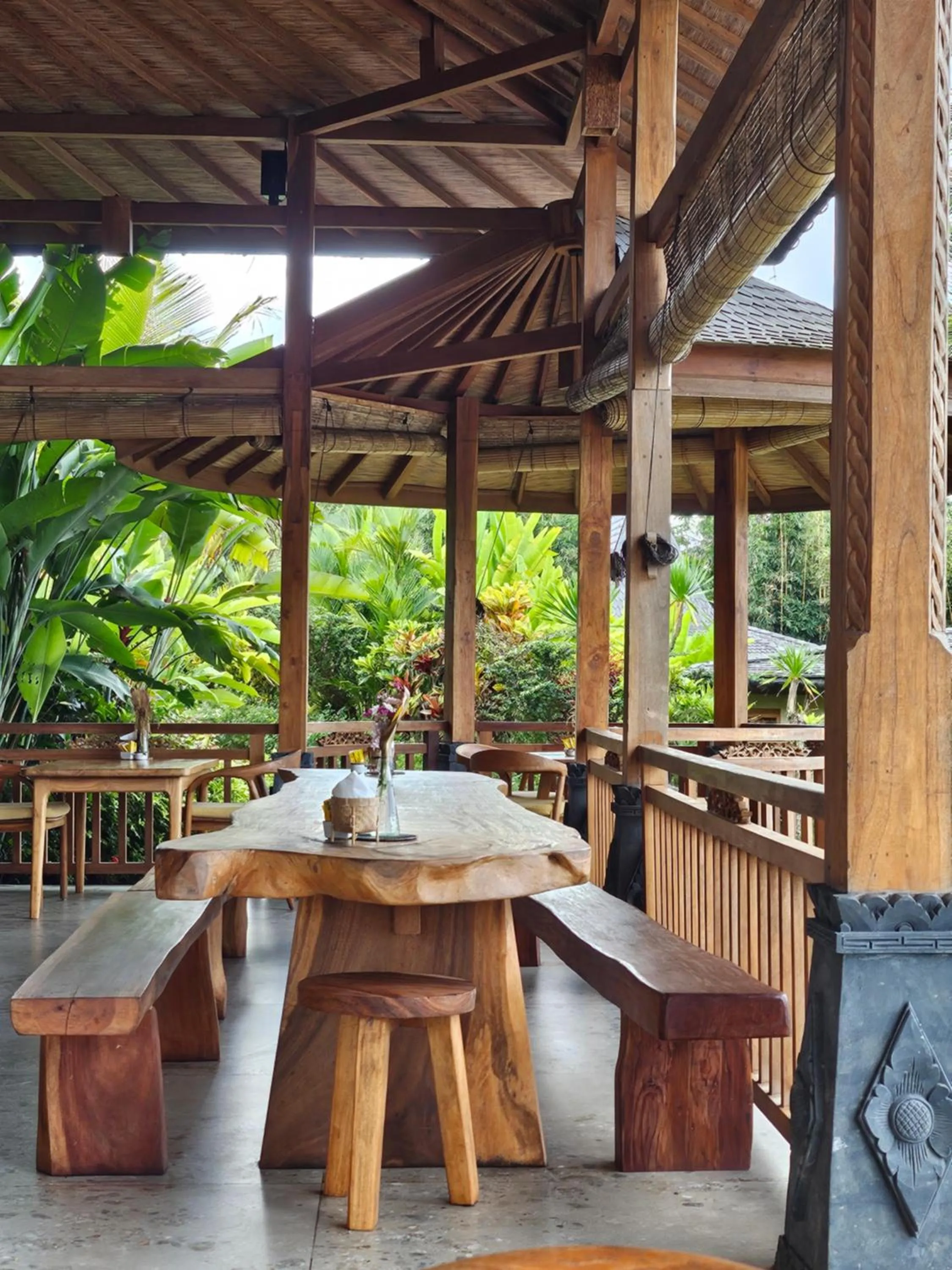 Restaurant/places to eat in Puri Dajuma Terrace Eco Lodge & Spa