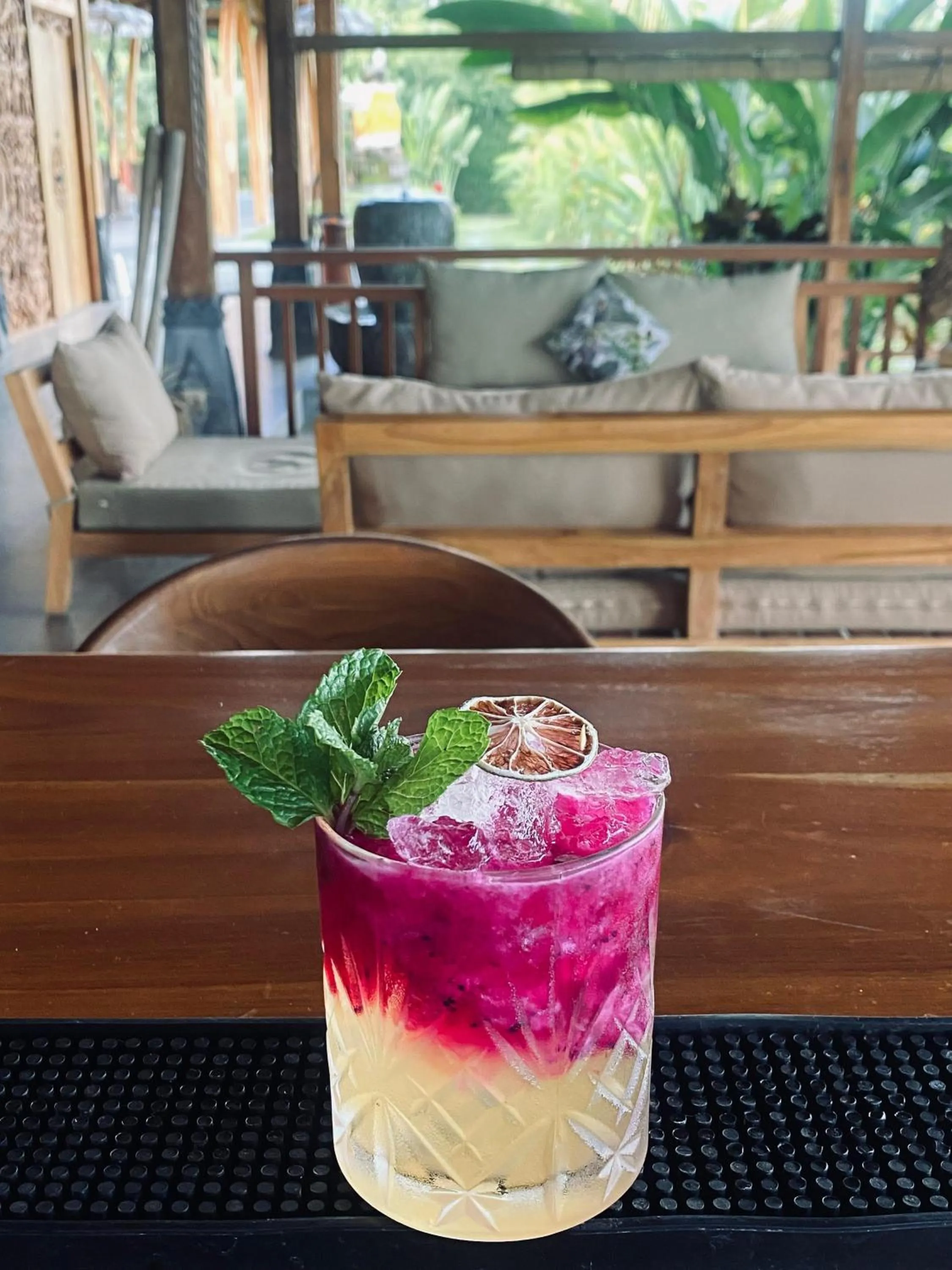 Food and drinks in Puri Dajuma Terrace Eco Lodge & Spa