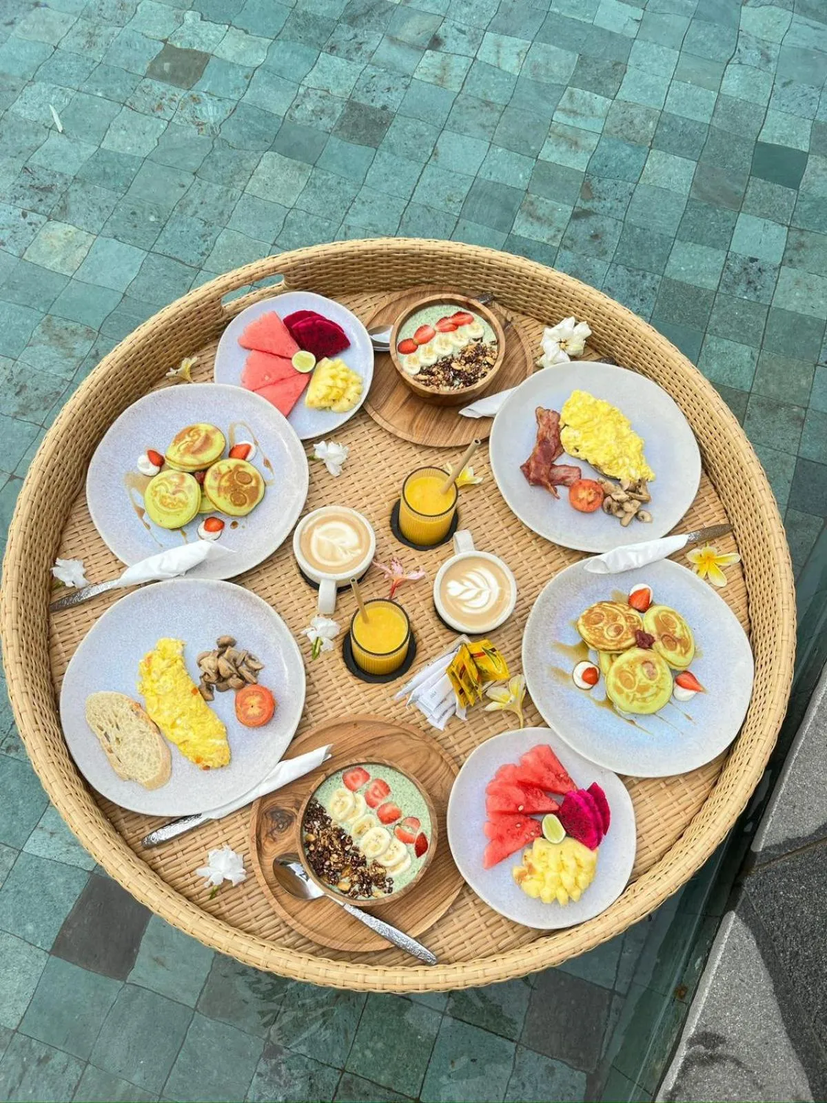 Pool view in Puri Dajuma Terrace Eco Lodge & Spa
