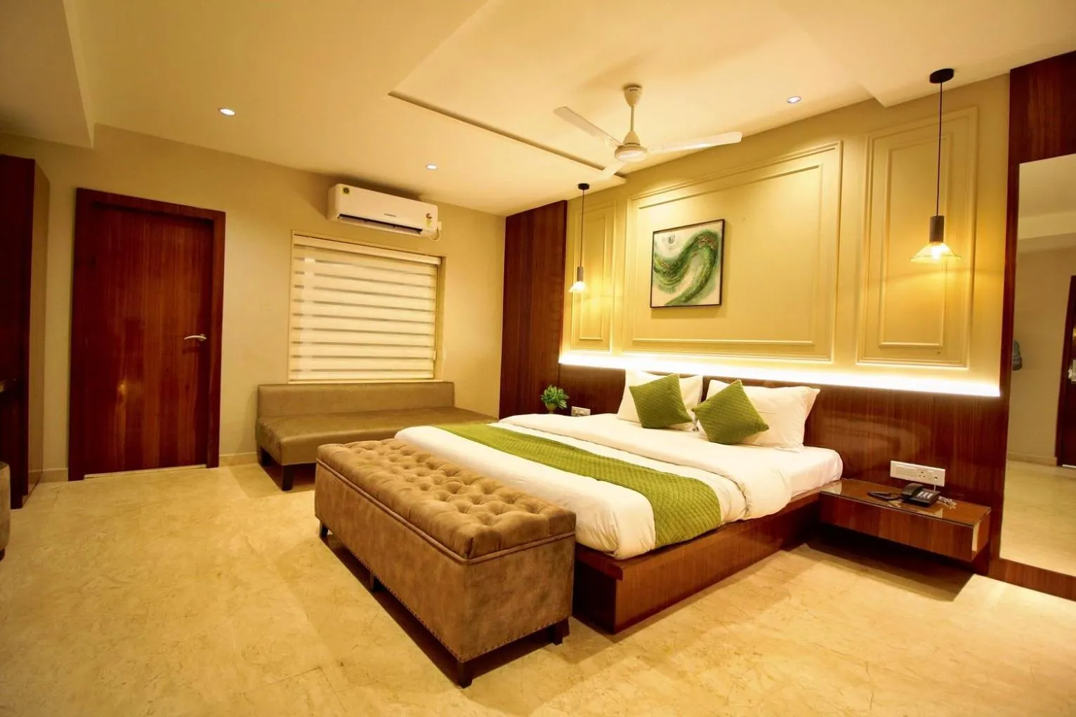 Bed in Evara-Meraki Inn