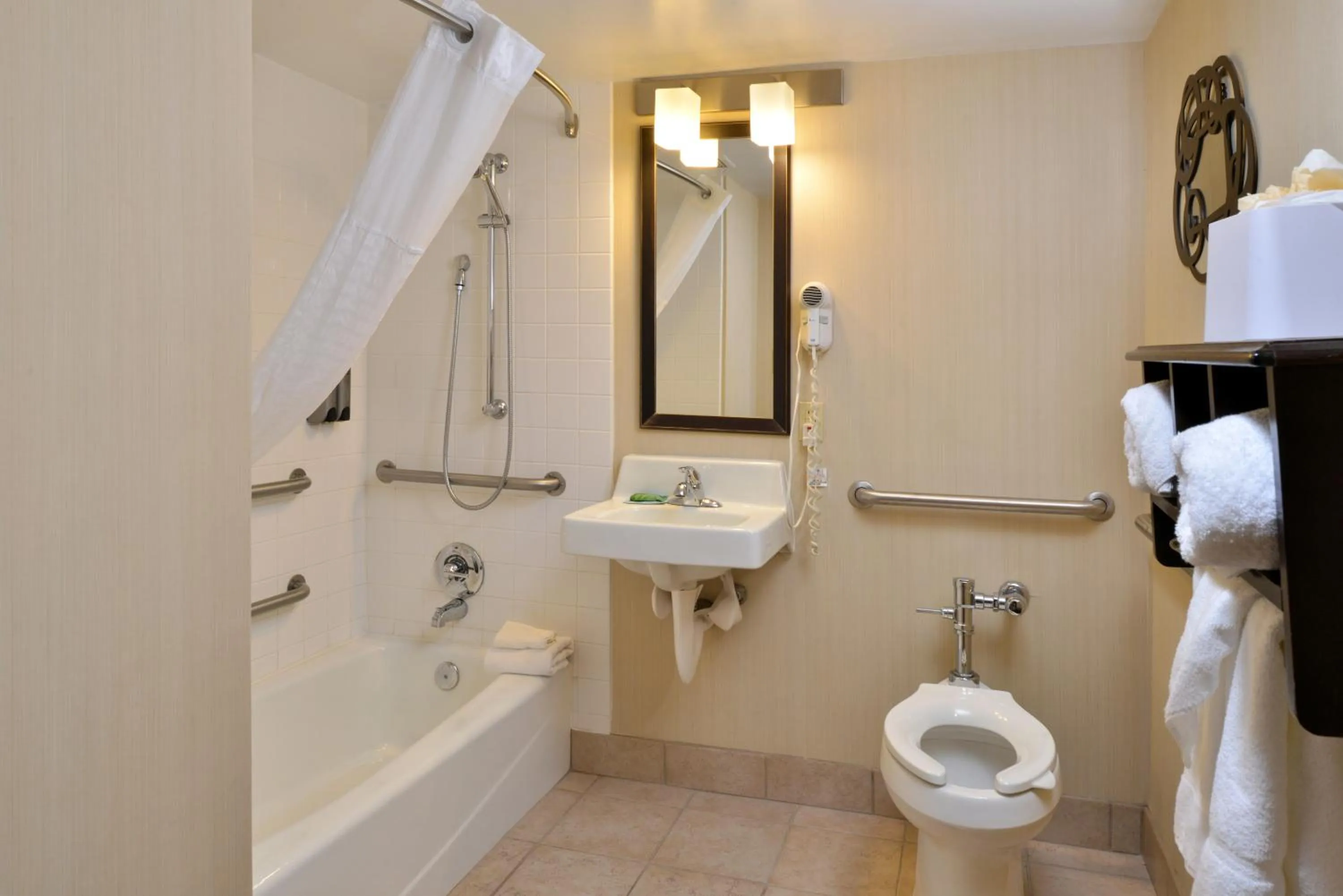 Bathroom in Hawthorne Inn & Conference Center