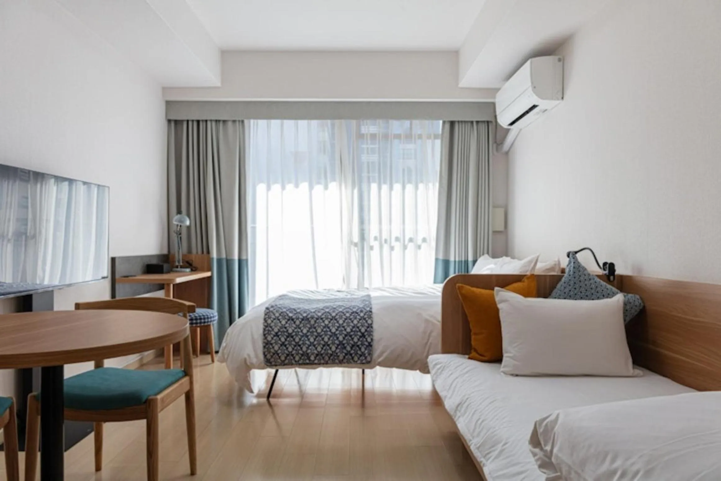 Bed in yksi STAY ＆ APARTMENT OSAKA