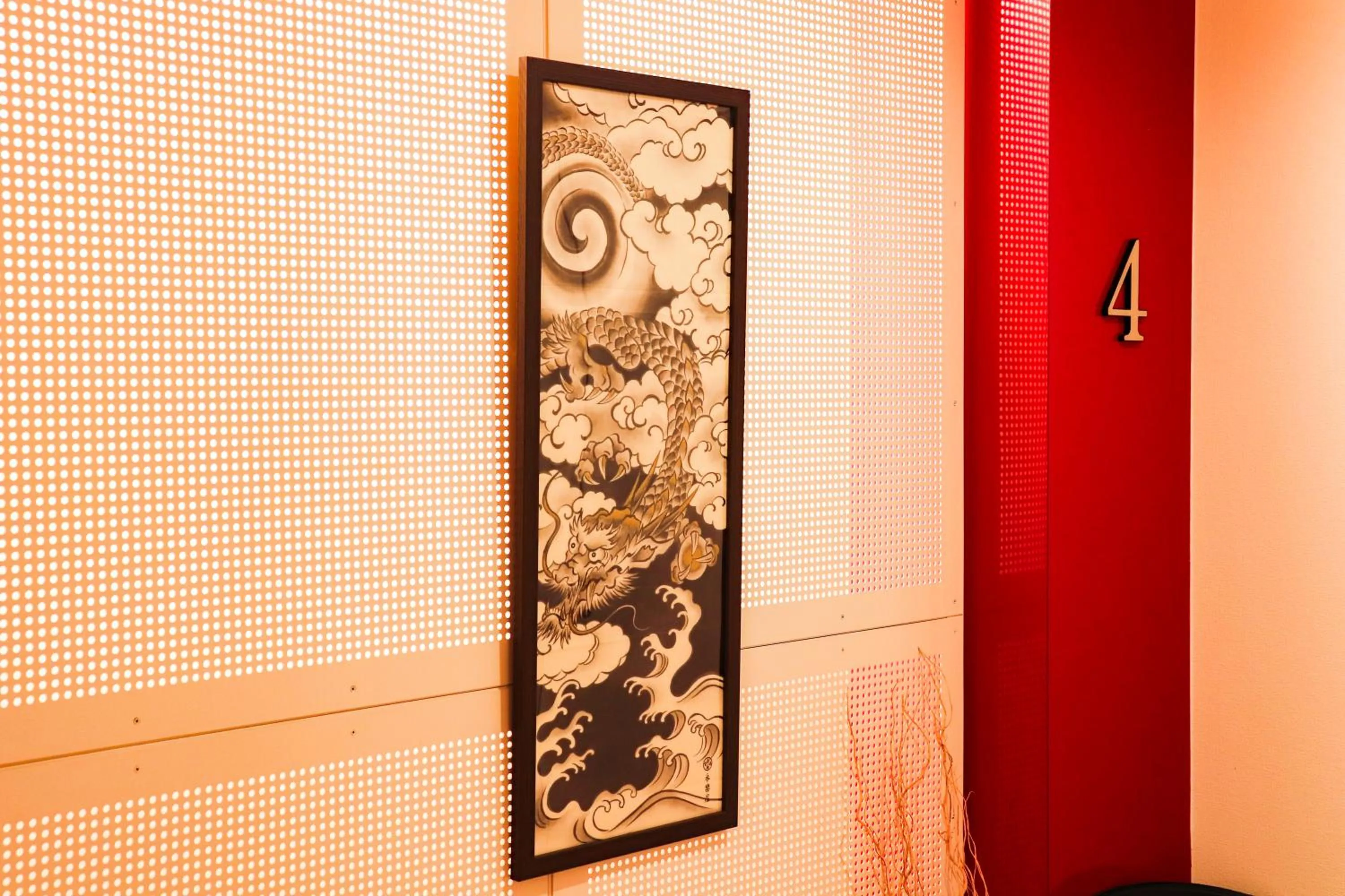 Decorative detail in yksi STAY ＆ APARTMENT OSAKA