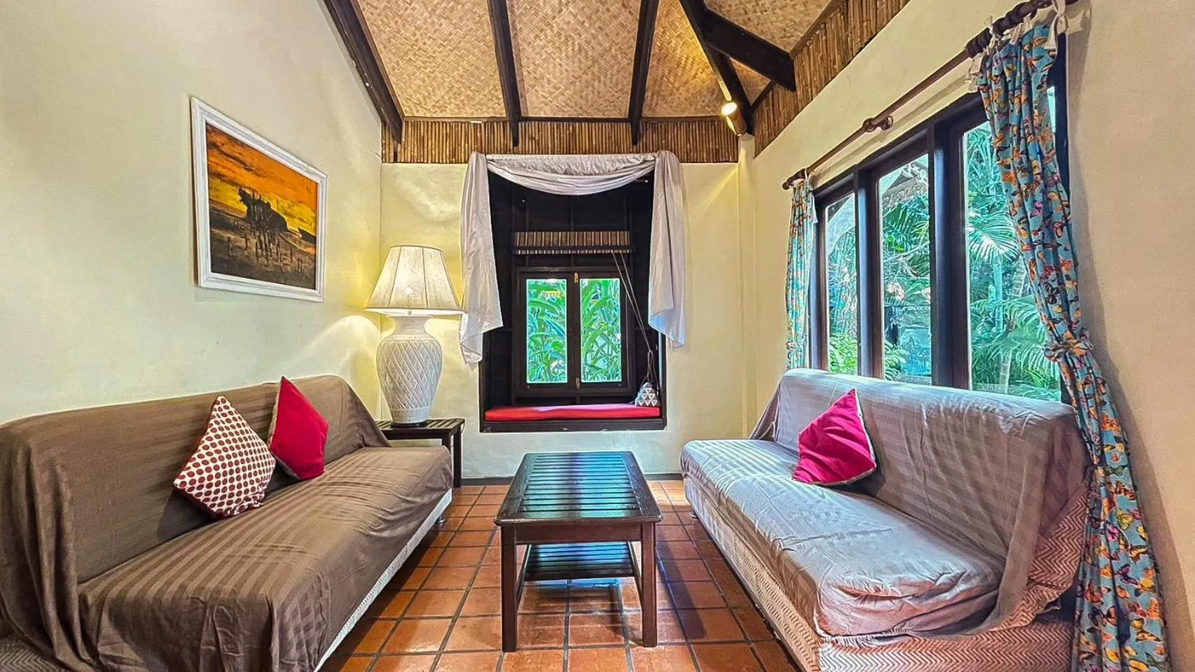 Living room in Villa Bali Eco Resort, Rayong