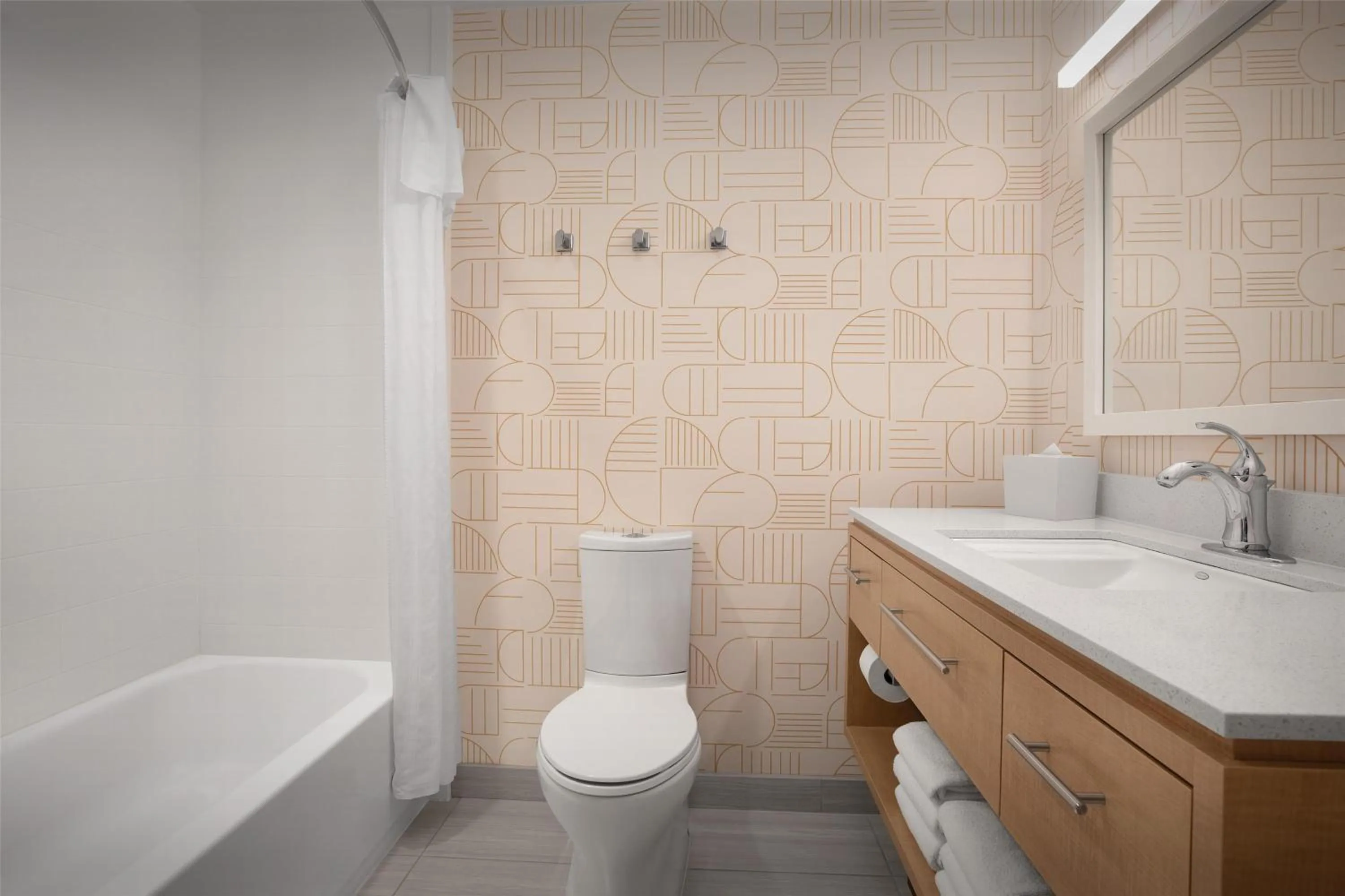 Bathroom in Home2 Suites by Hilton Sioux Falls Sanford Medical Center