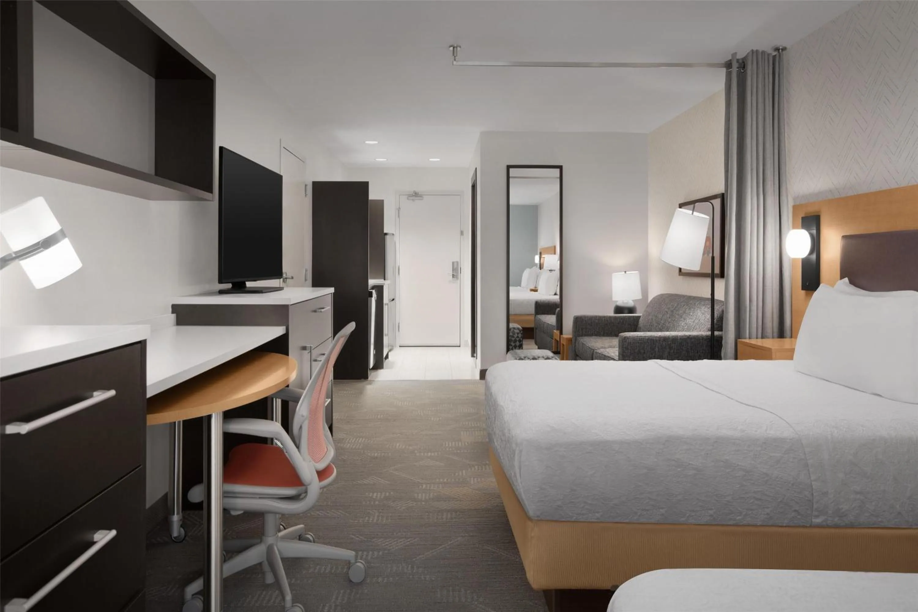 Bedroom, Bed in Home2 Suites by Hilton Sioux Falls Sanford Medical Center