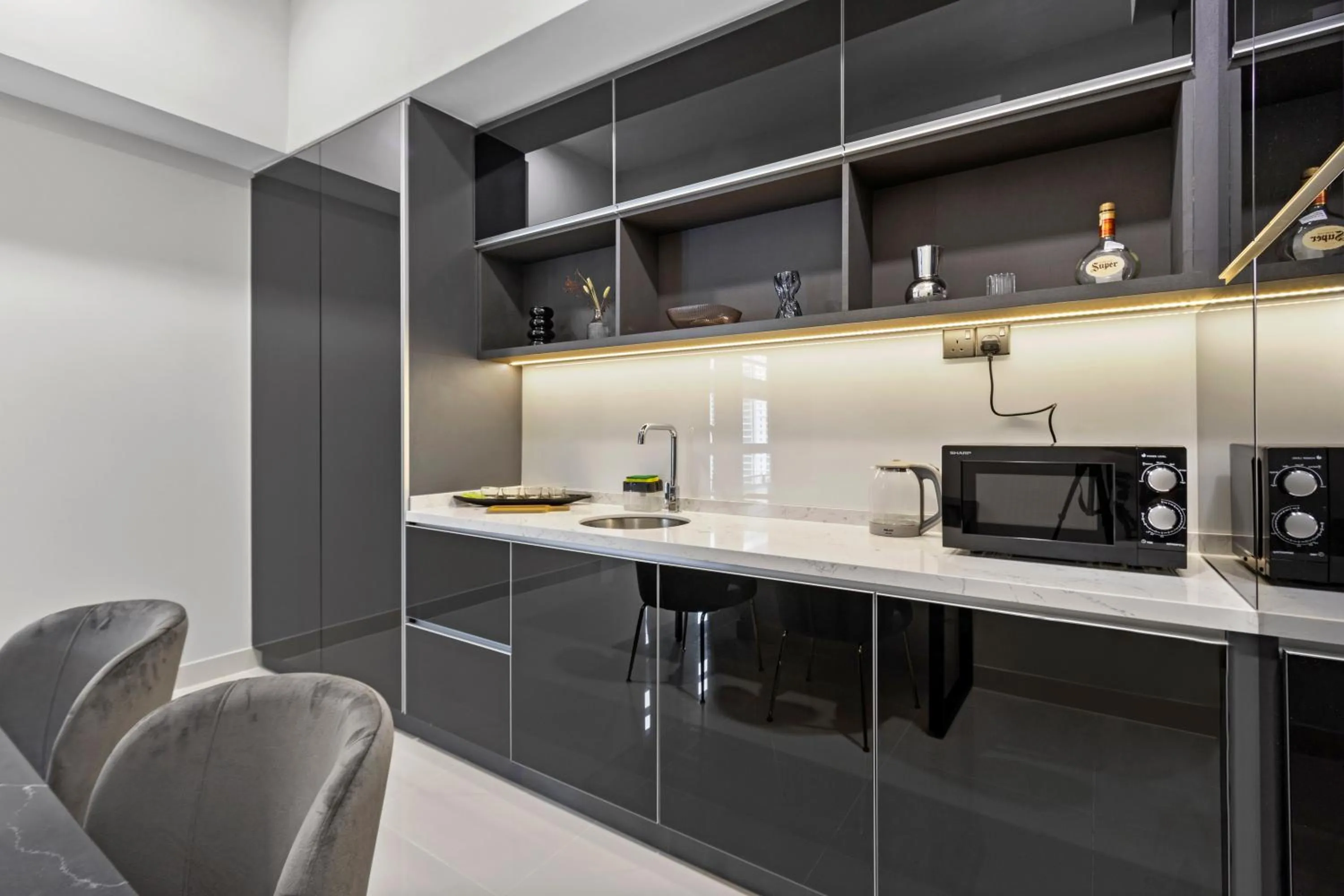 Kitchen or kitchenette in Novo Kuala Lumpur