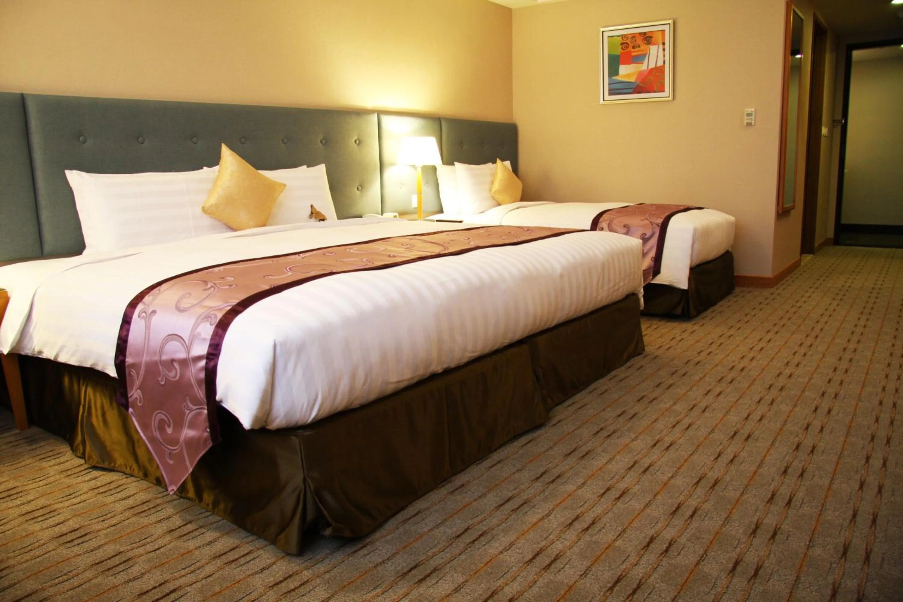 Bed in Fushin Hotel - Tainan