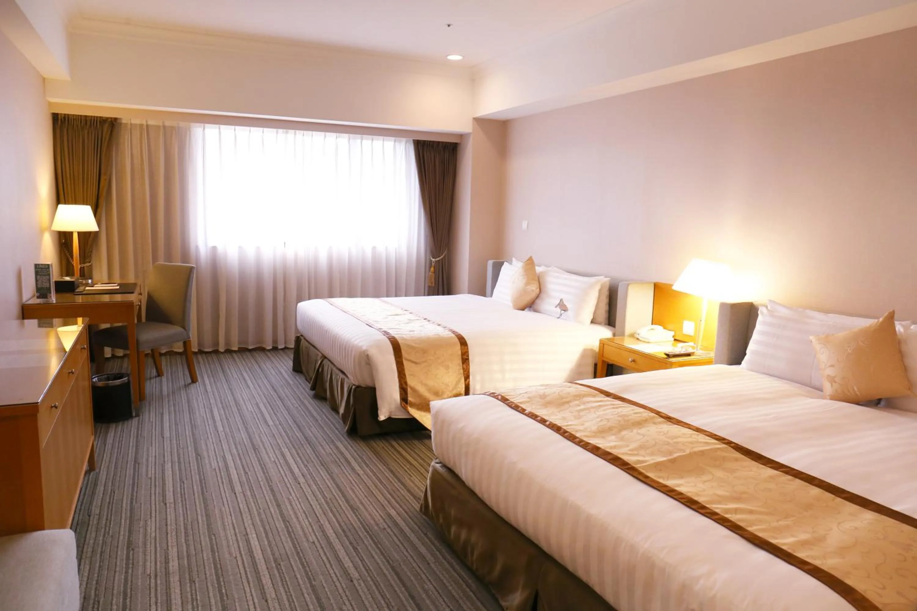 Bed in Fushin Hotel - Tainan
