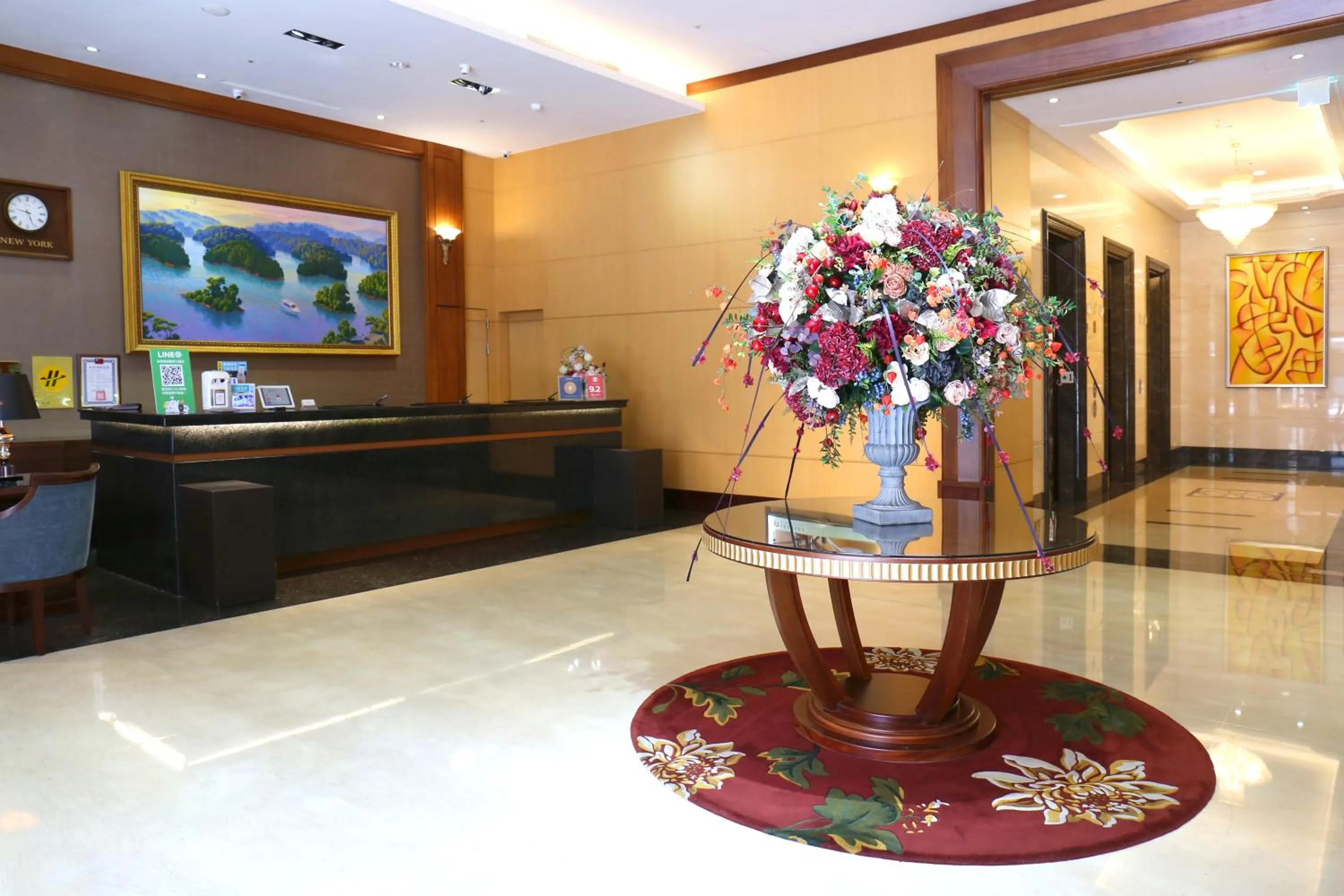 Lobby or reception in Fushin Hotel - Tainan