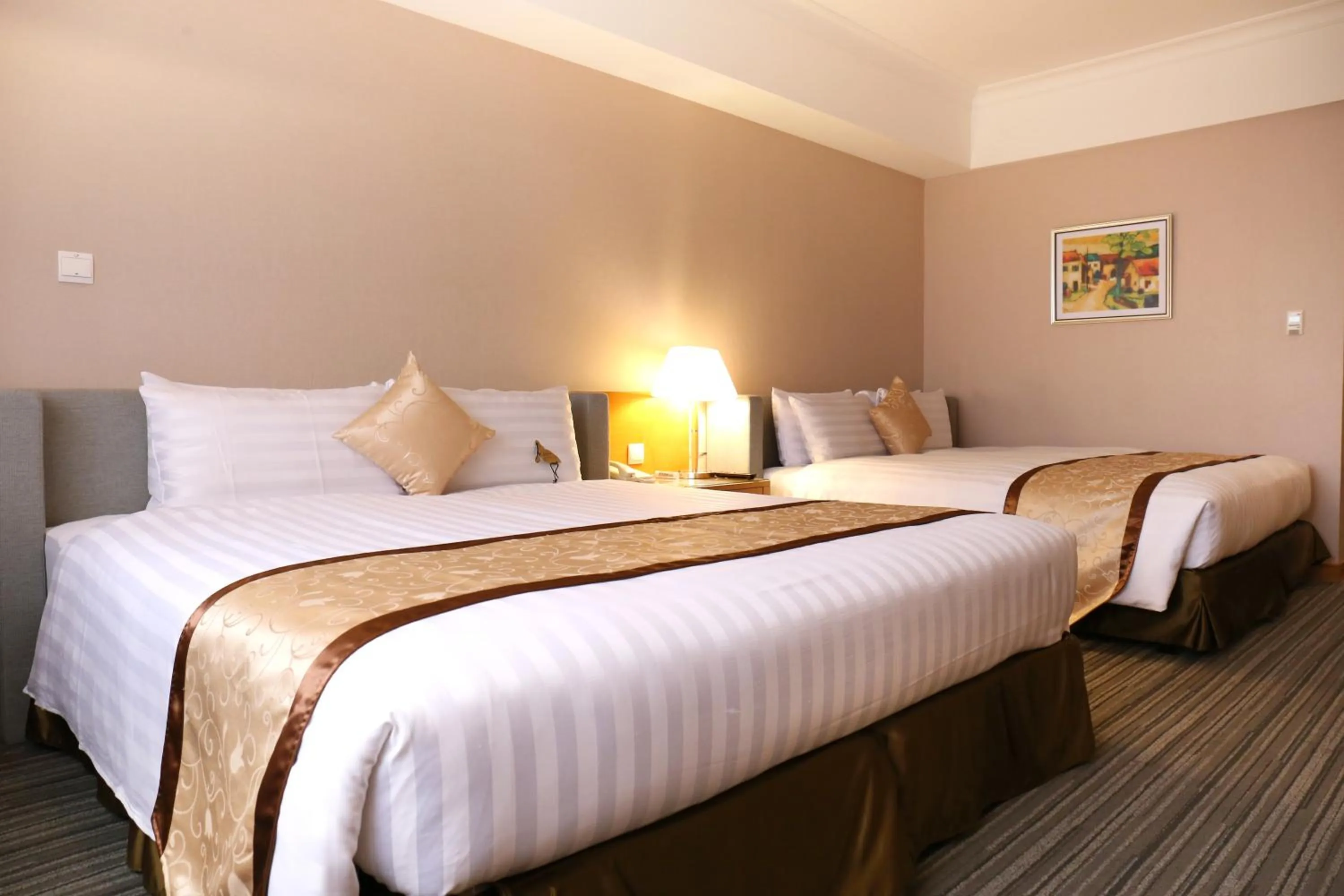 Bed in Fushin Hotel - Tainan