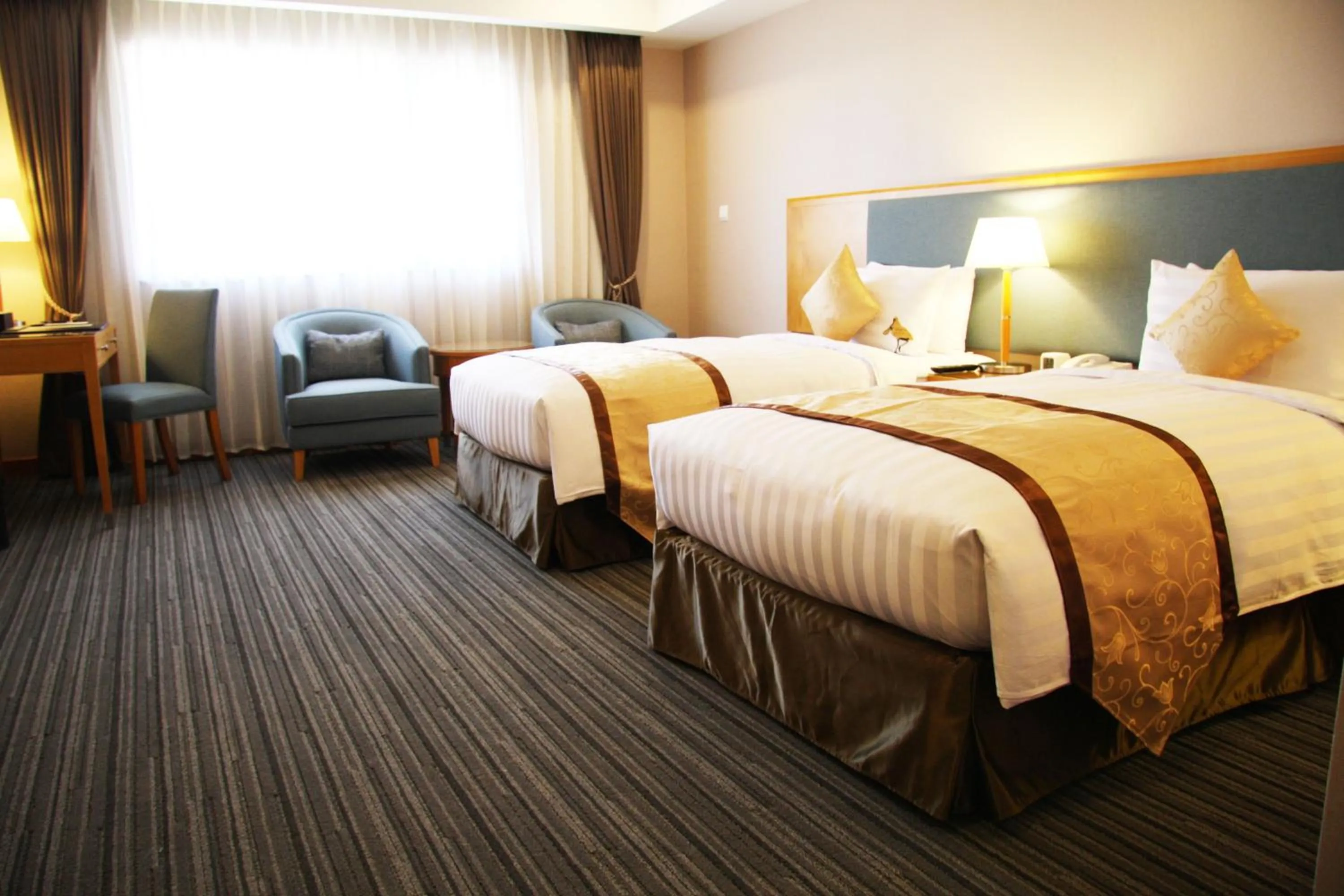 Bed in Fushin Hotel - Tainan