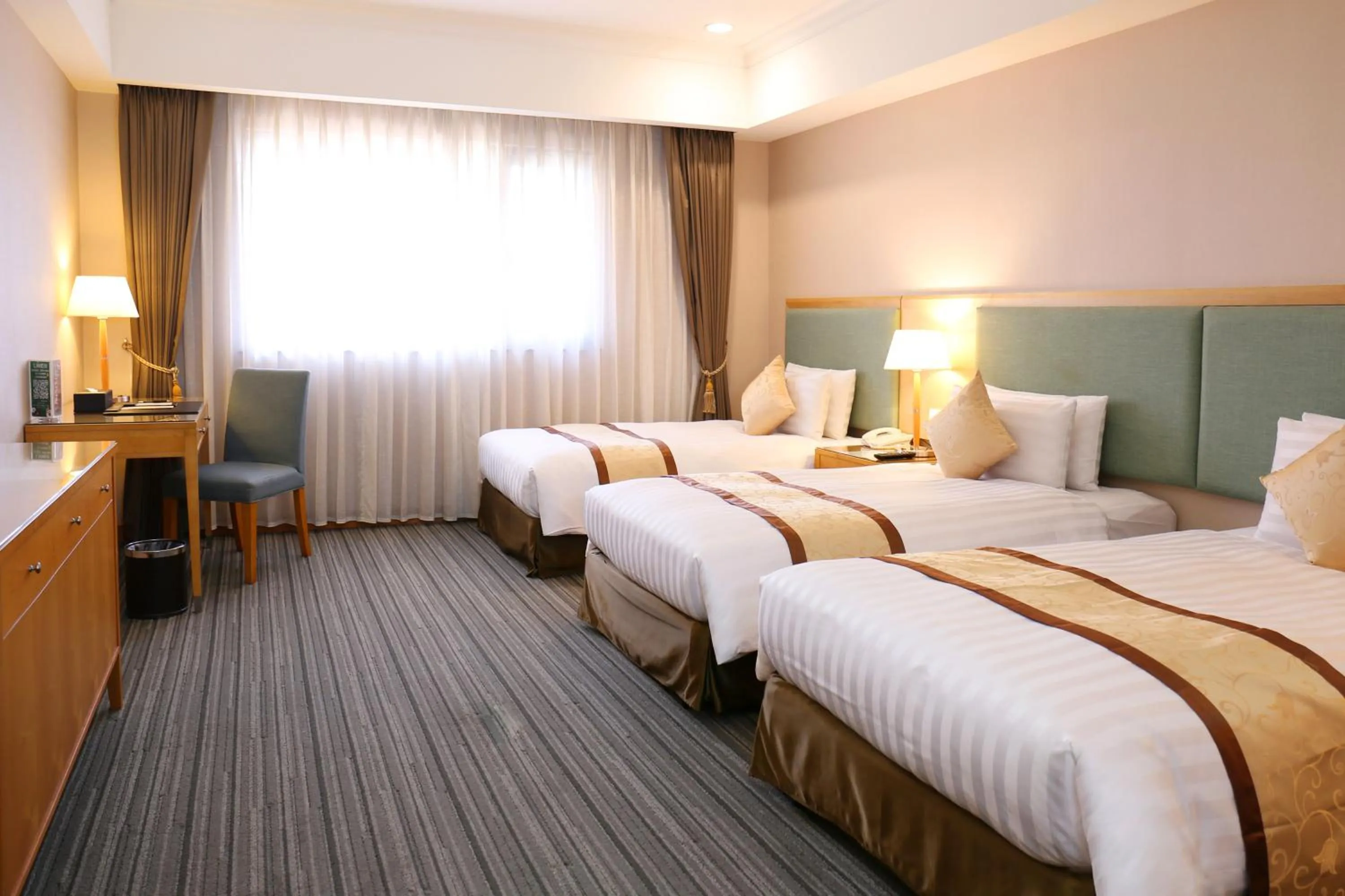 Bed in Fushin Hotel - Tainan