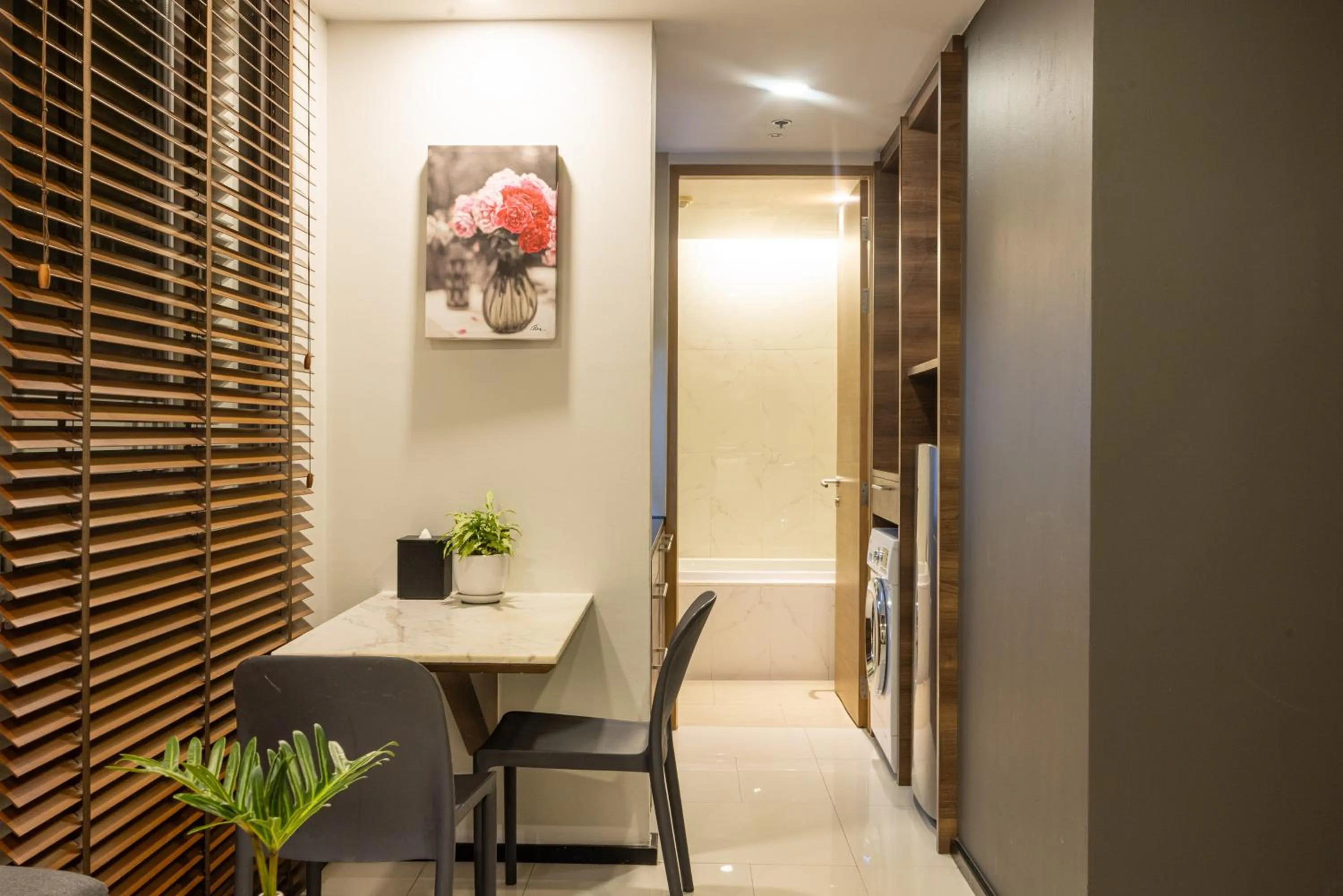 Seating area in LiT BANGKOK Residence