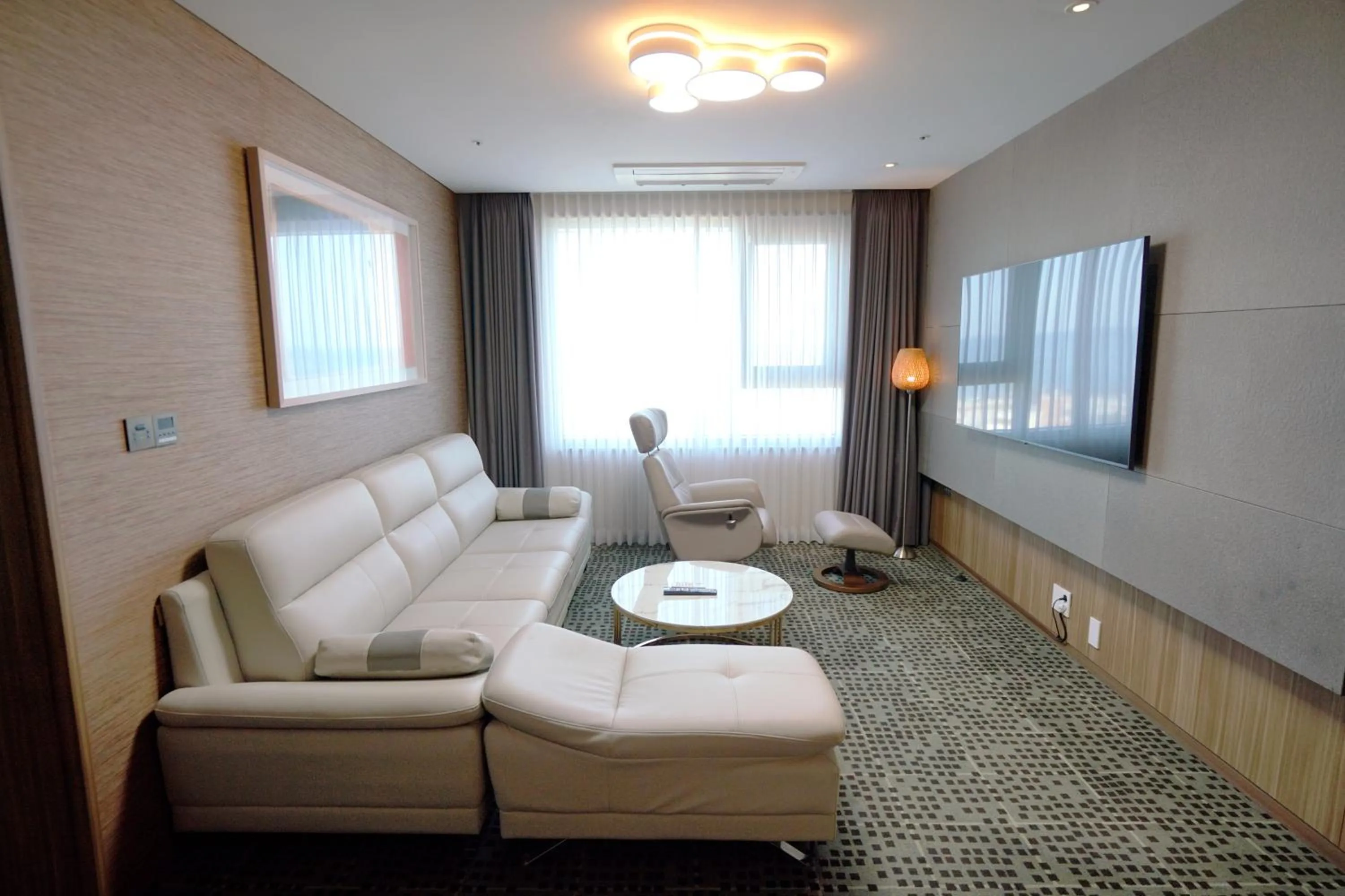 Living room in Grabel Hotel Jeju
