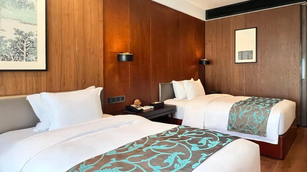 Bed in Jolie Vue Boutique Hotel Guilin (near Elephant Trunk Hill)