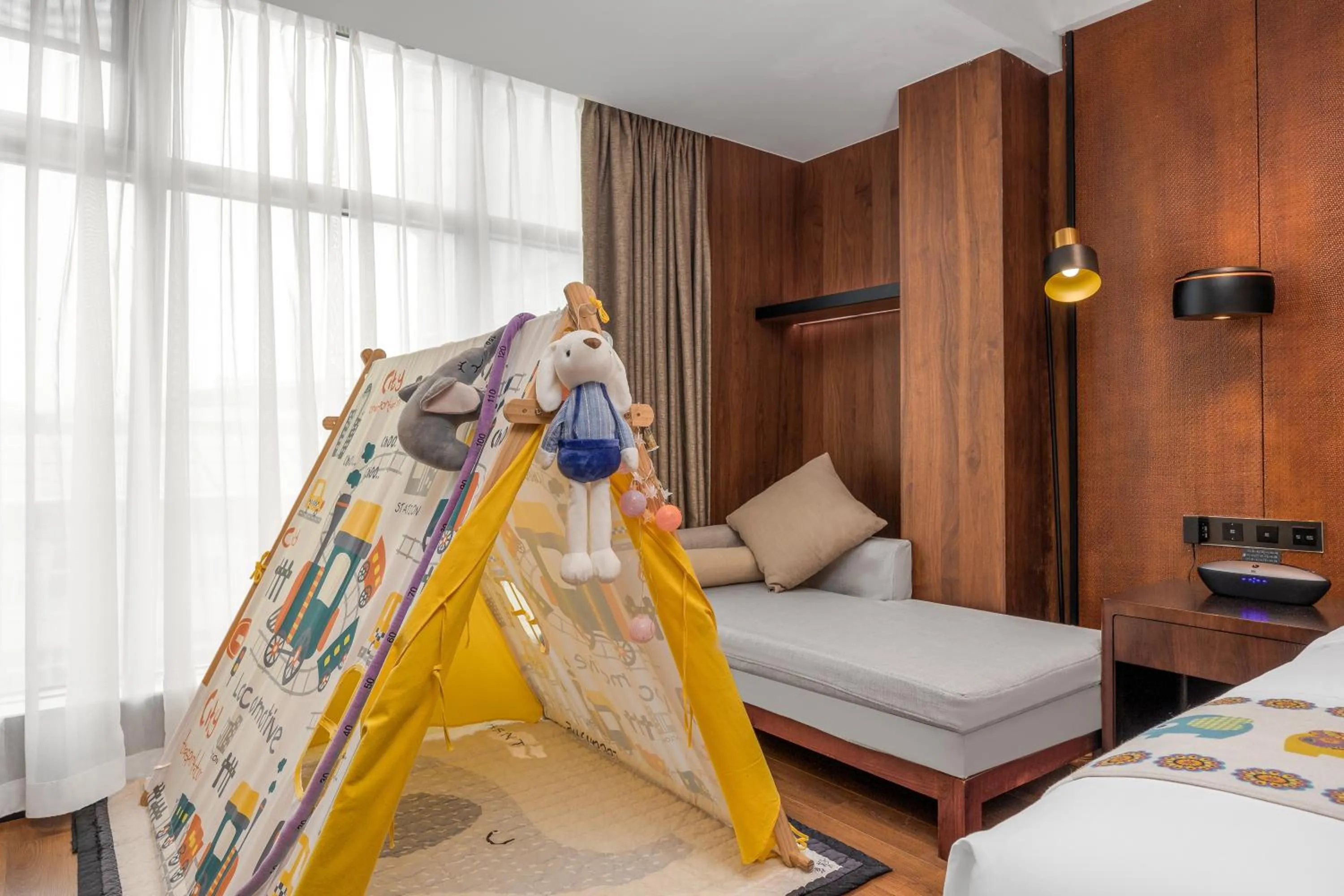 Bed in Jolie Vue Boutique Hotel Guilin (near Elephant Trunk Hill)