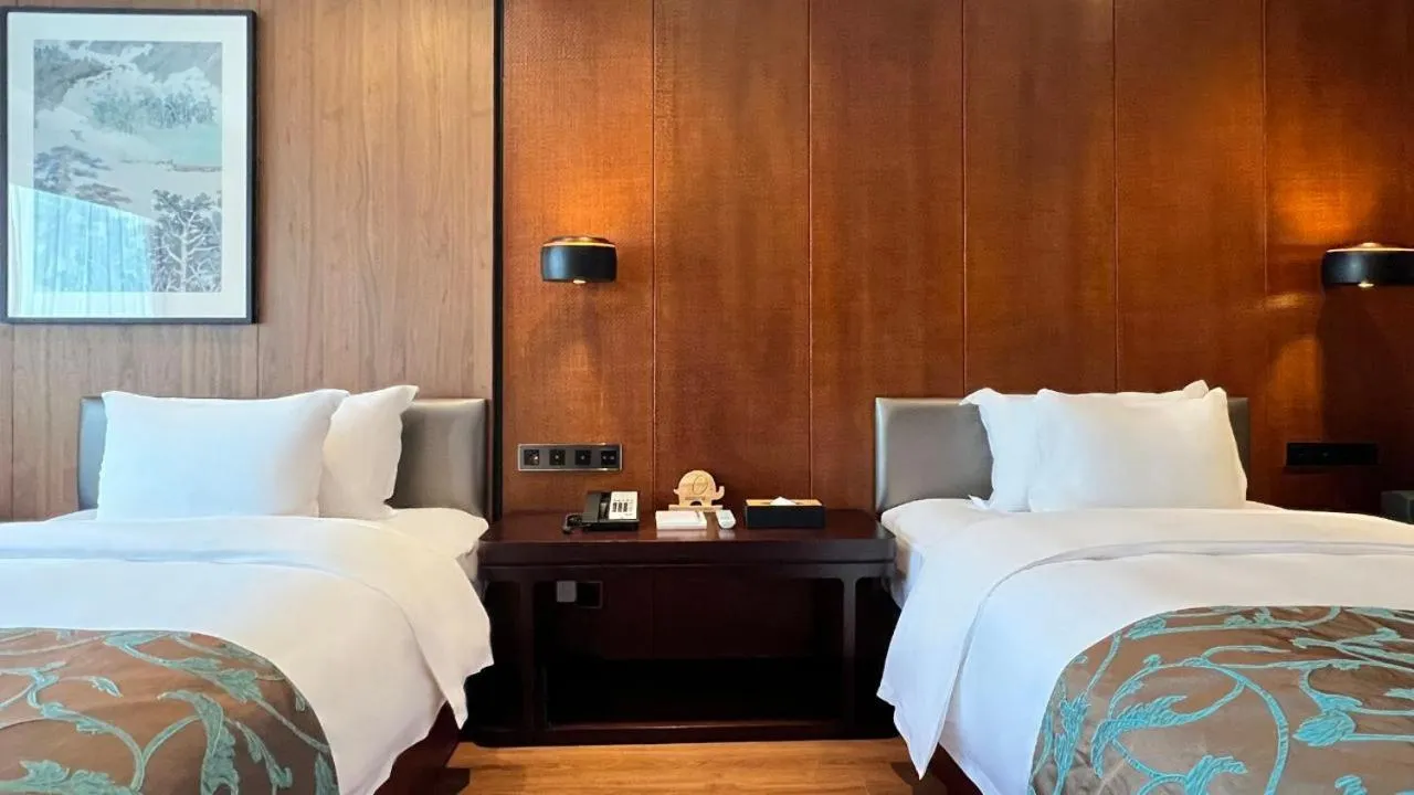 Bed in Jolie Vue Boutique Hotel Guilin (near Elephant Trunk Hill)